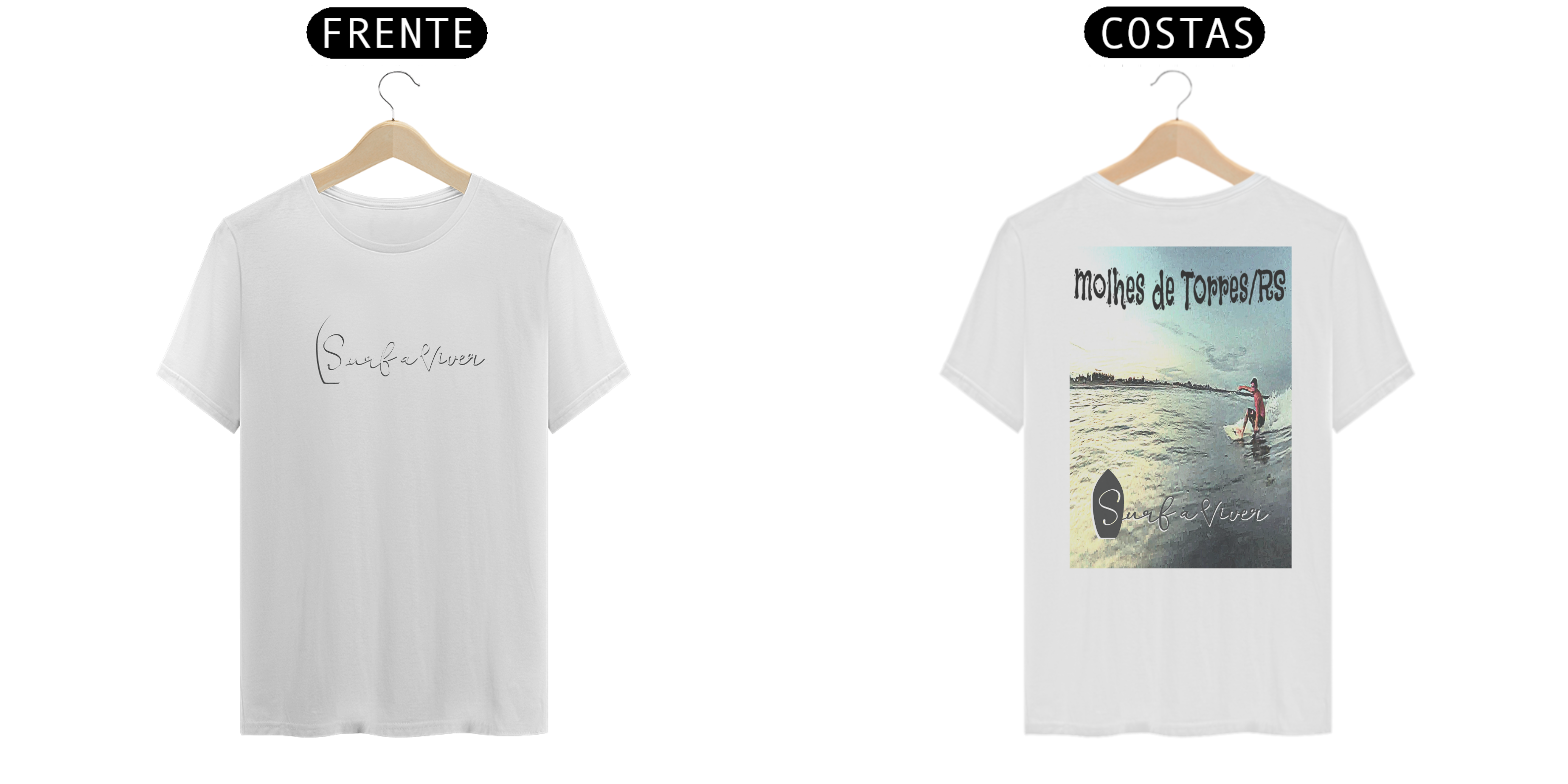 Camiseta de Surf Nicolas Espindola Silveira