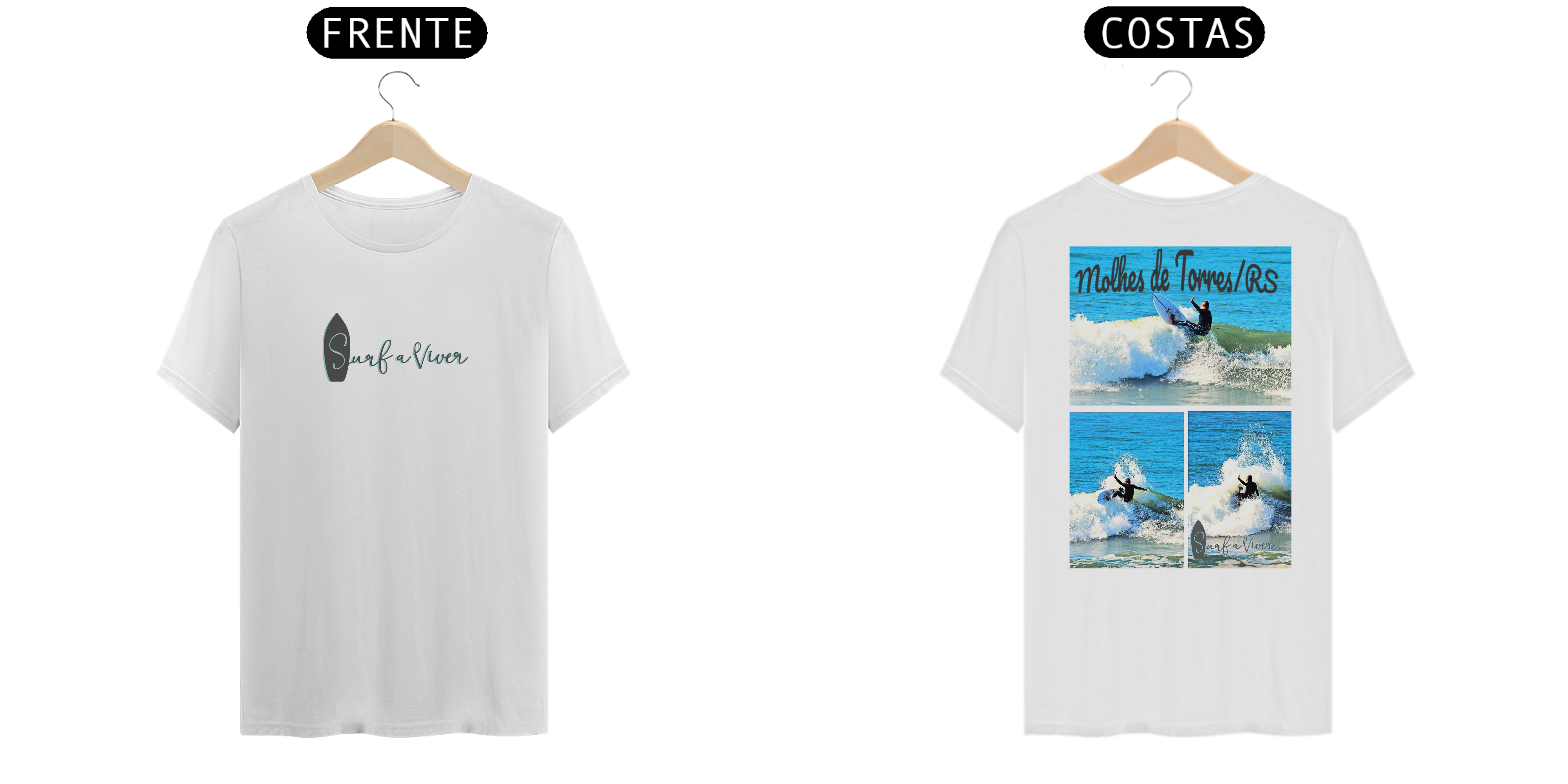 Camiseta e surf Luiz Antônio Amaro da Silva