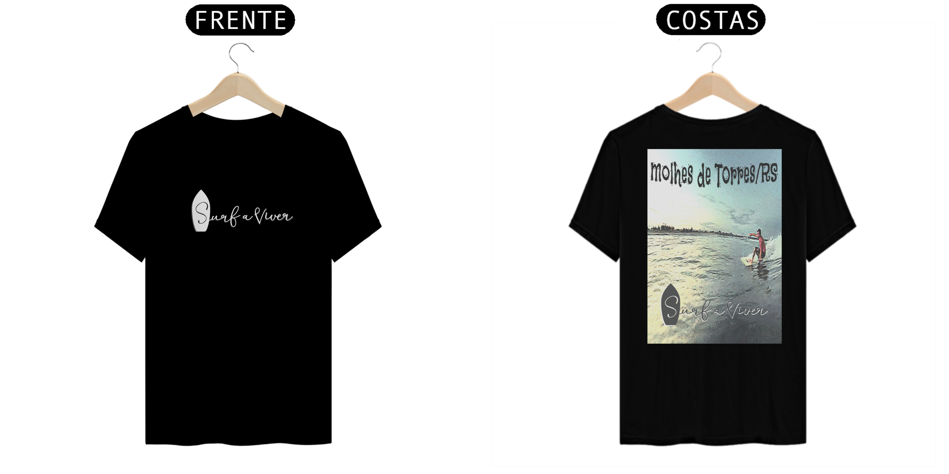 camiseta de Surf Nicolas Espindola da Silveira