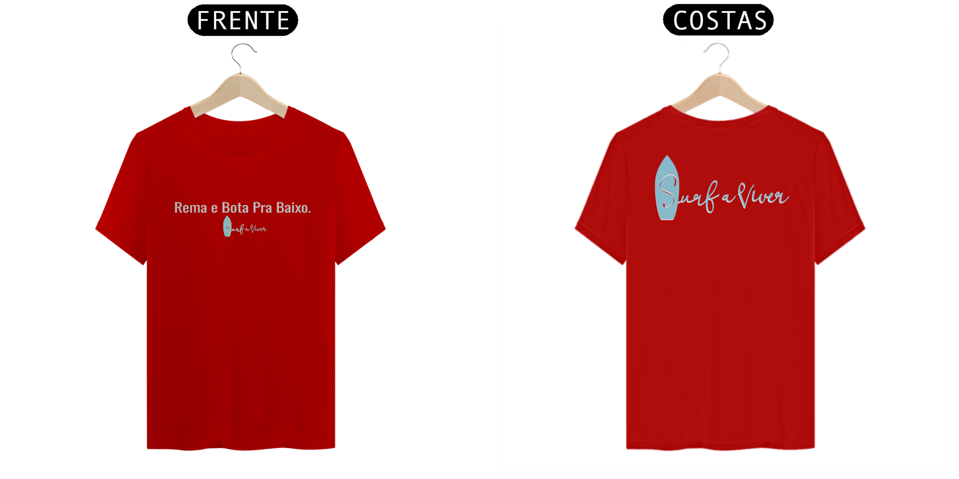 Camiseta Rema e Bota Pra Baixo.