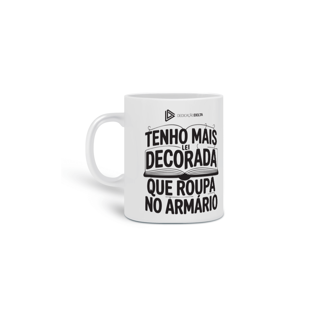 CANECA - LEI DECORADA
