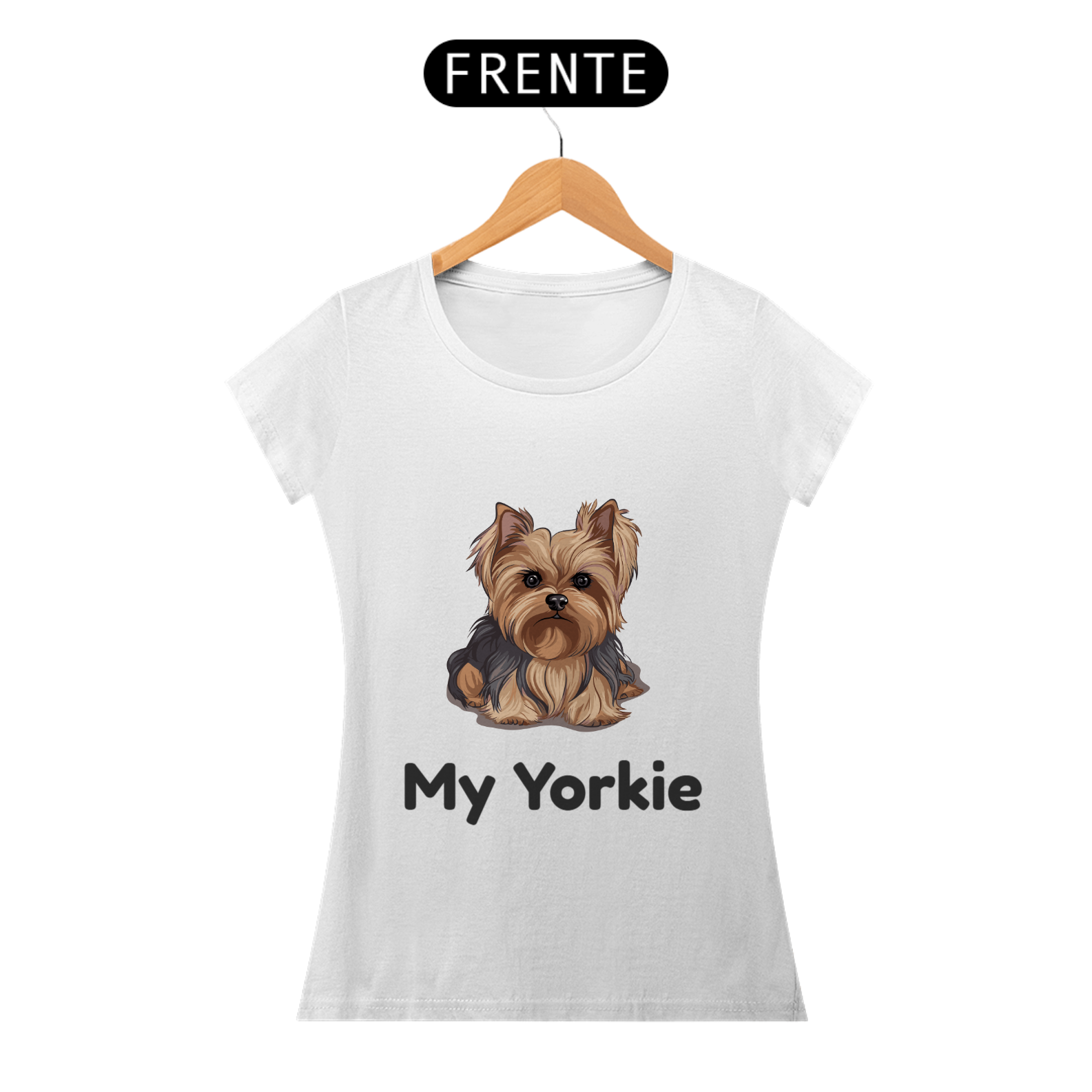 Nome do produto: Camiseta Baby Long Yorkshire