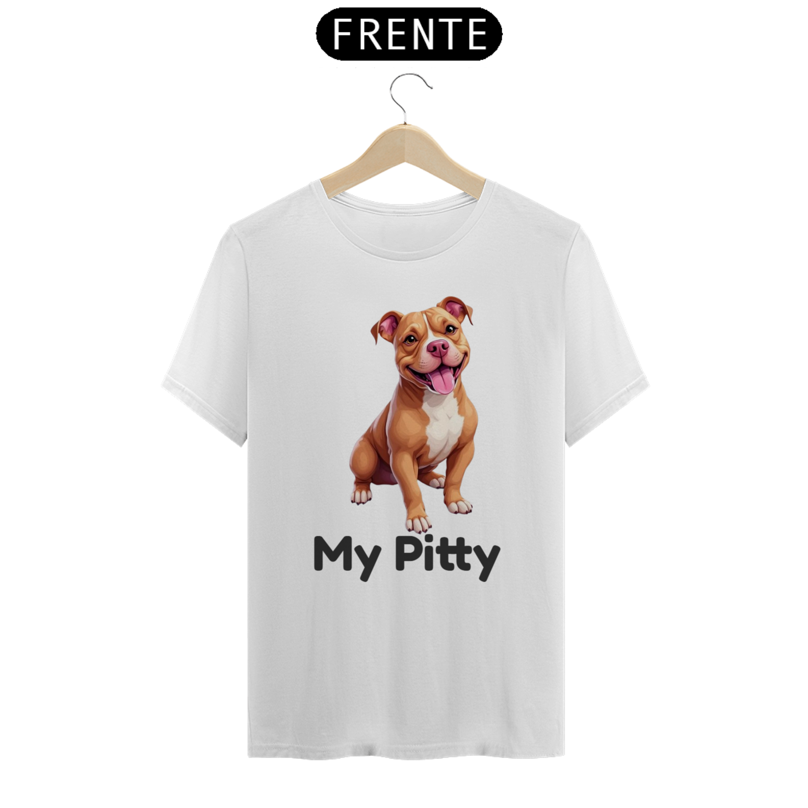 Nome do produto: Camiseta Cláica Pitbull