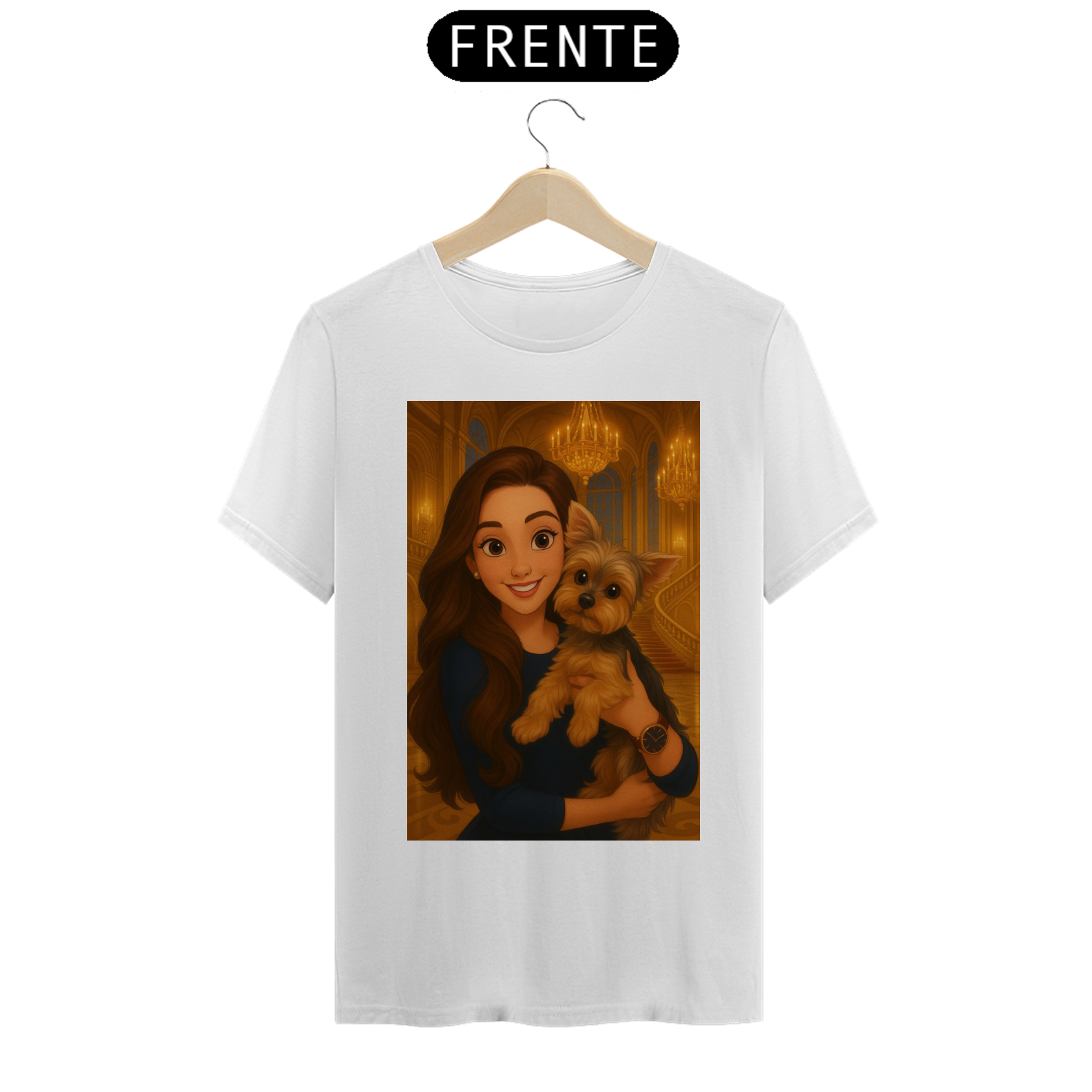 Nome do produto: Camiseta Classica Sua Estampa