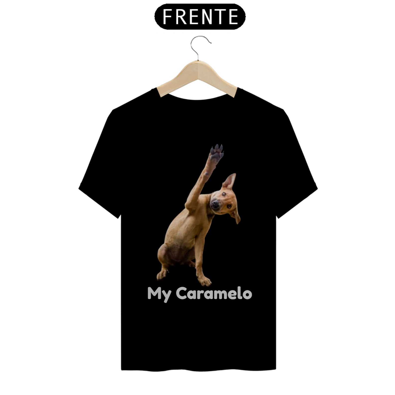 Nome do produto: Camiseta Classica Caramelo