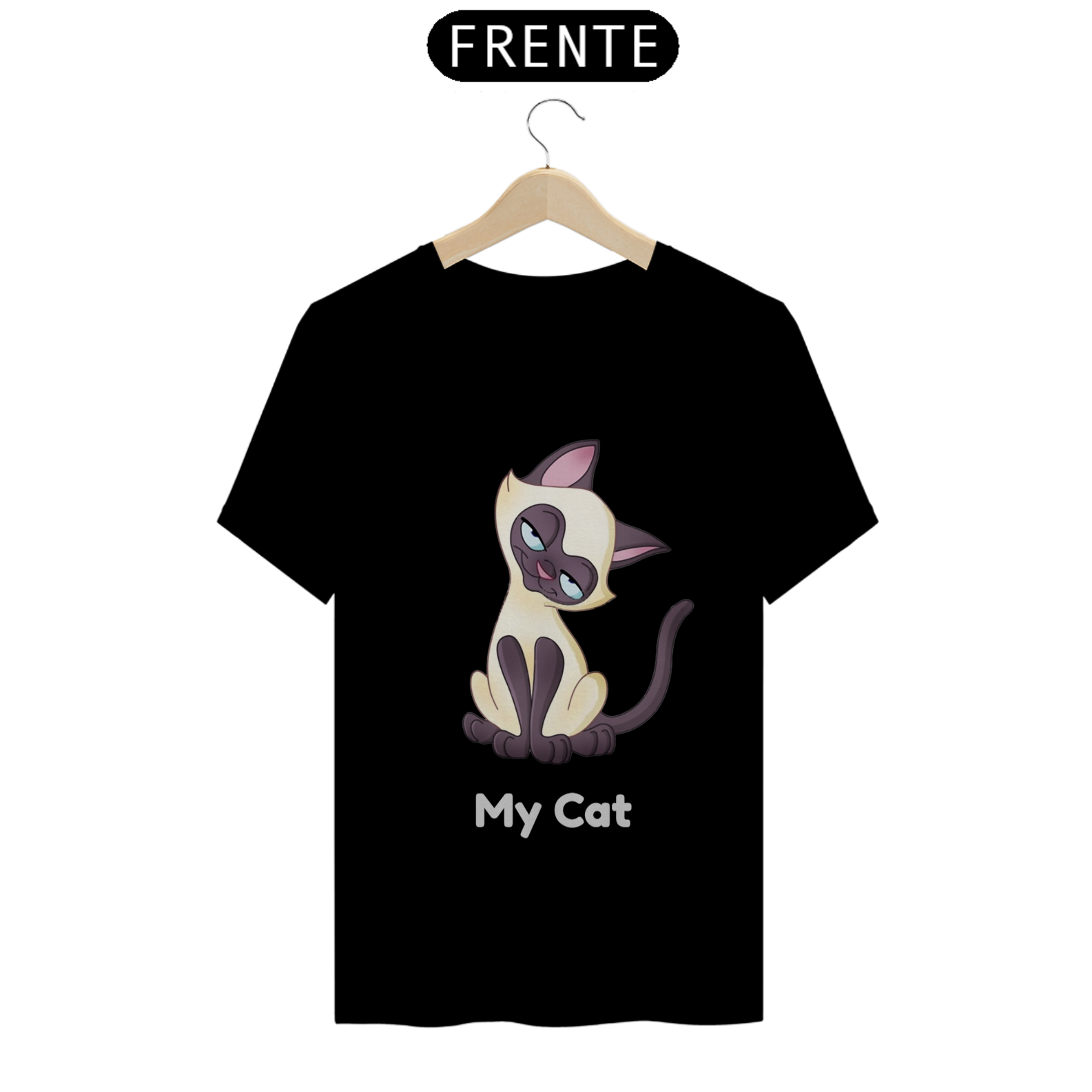 Nome do produto: Camiseta Classica Gato