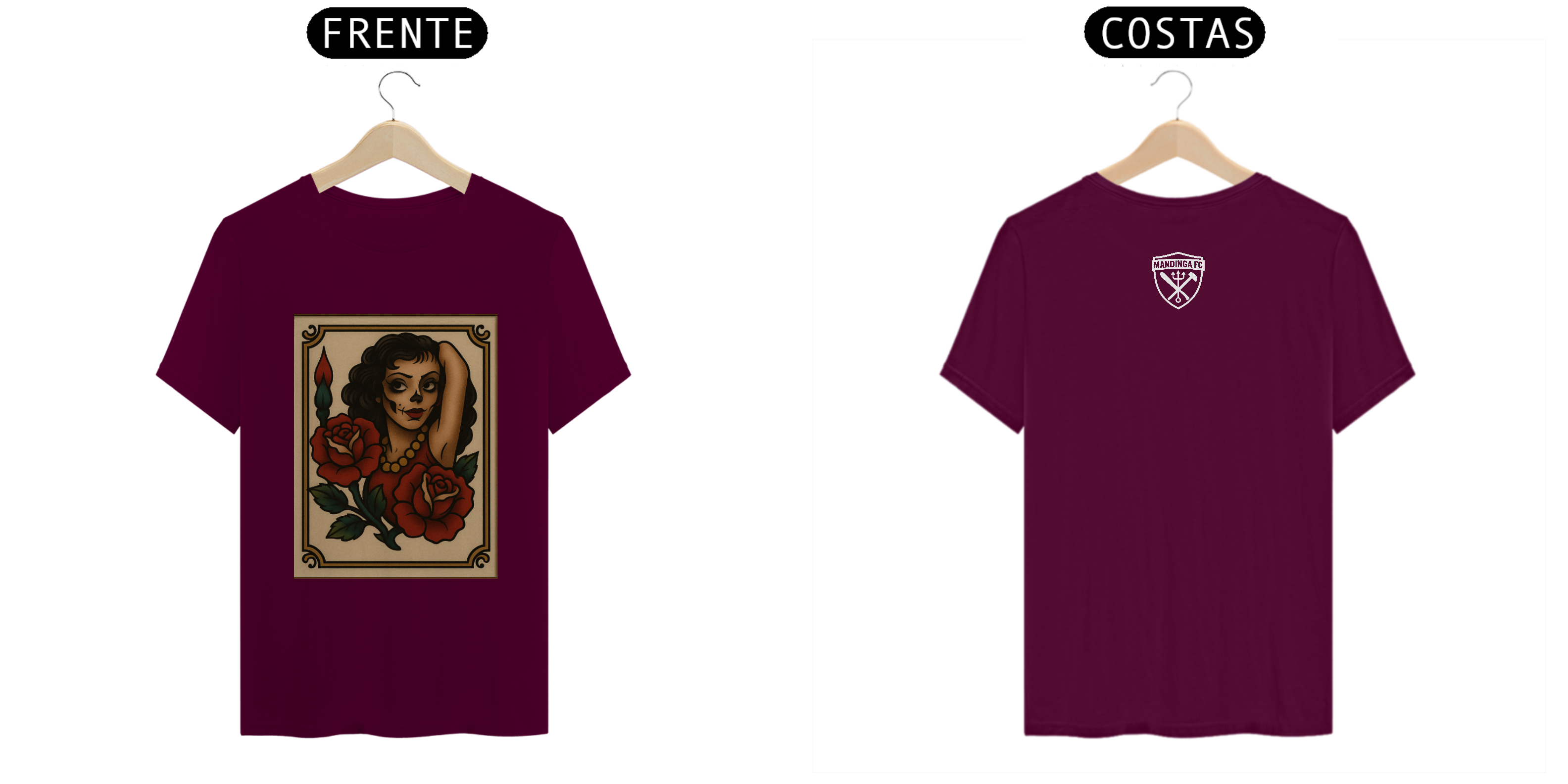 Camiseta RosaCaveira