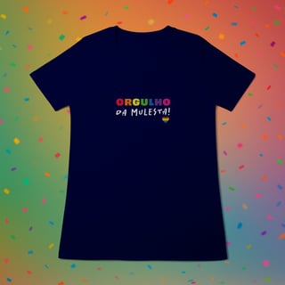 Baby Long ORGULHO DA MULESTA (estampa branca)