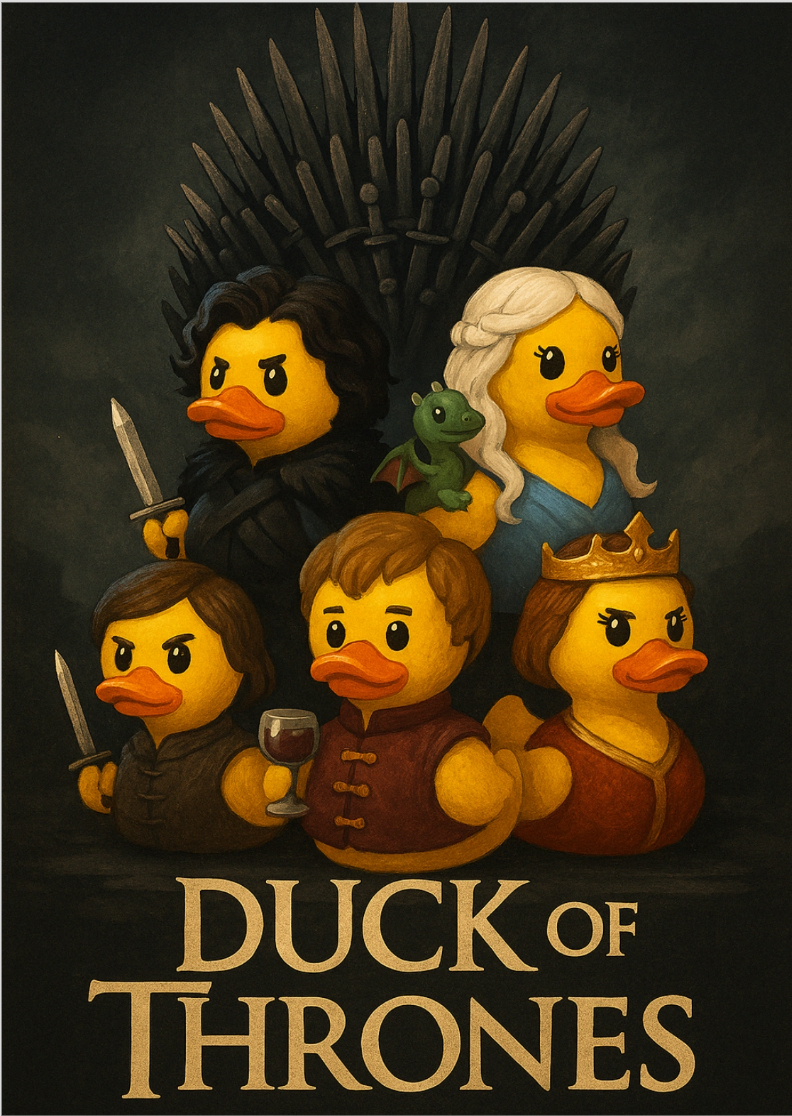 Nome do produto: Poster Duck of Thrones