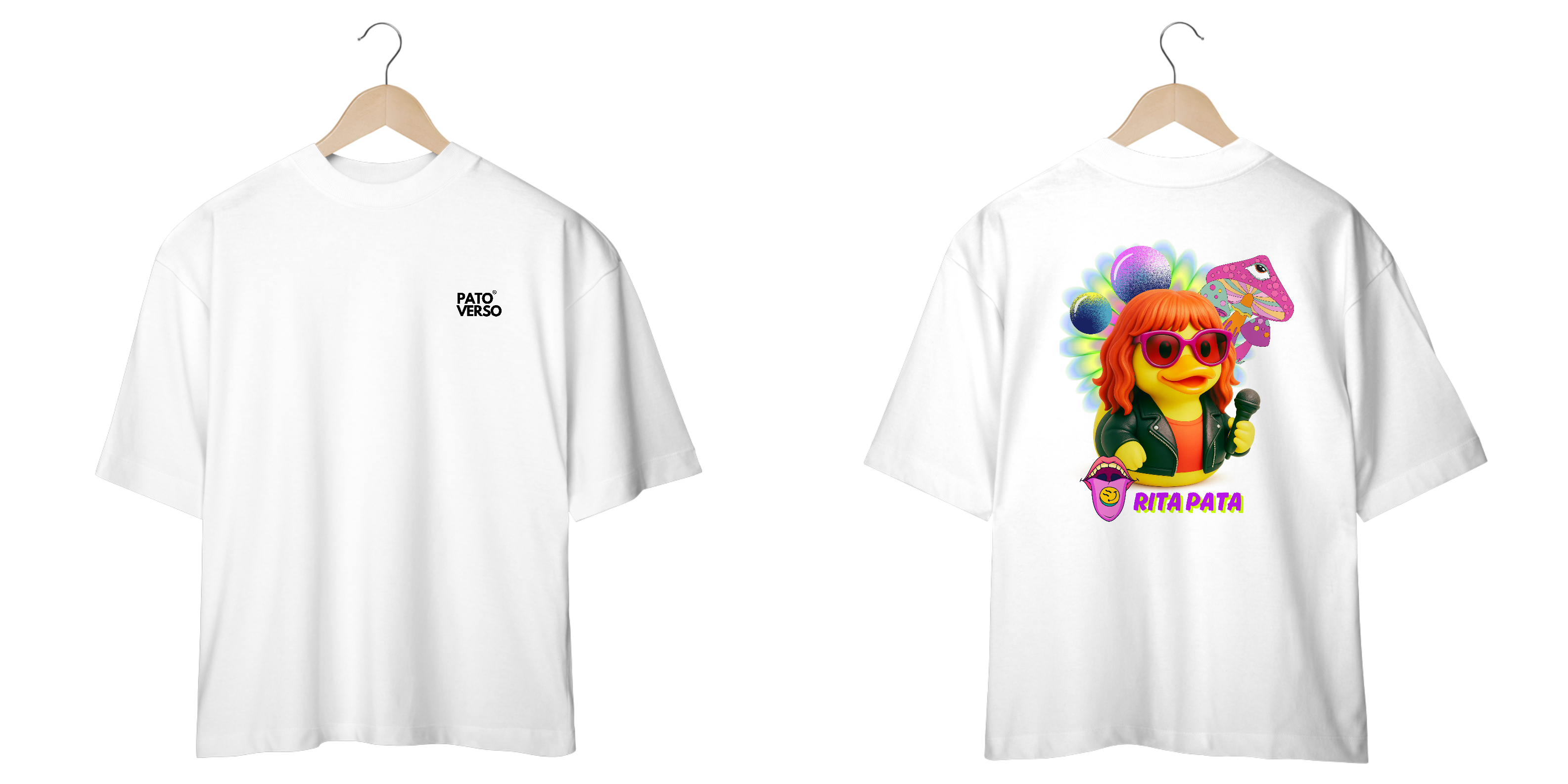 Nome do produto: Camisete Oversized Rita Pata