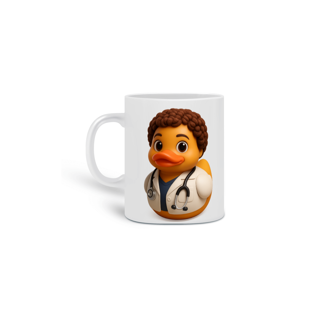 Nome do produto: Caneca Dra. Duck Baily