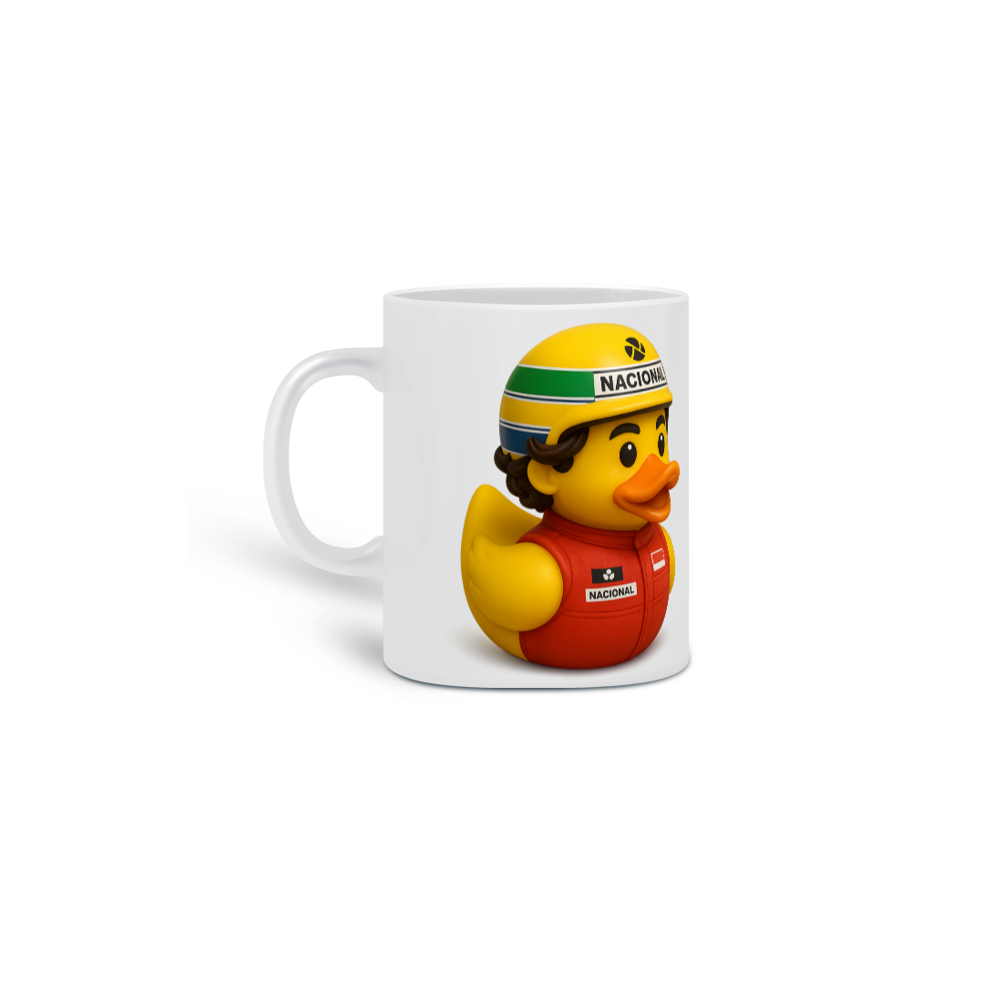 Nome do produto: Caneca Ayrton Pato