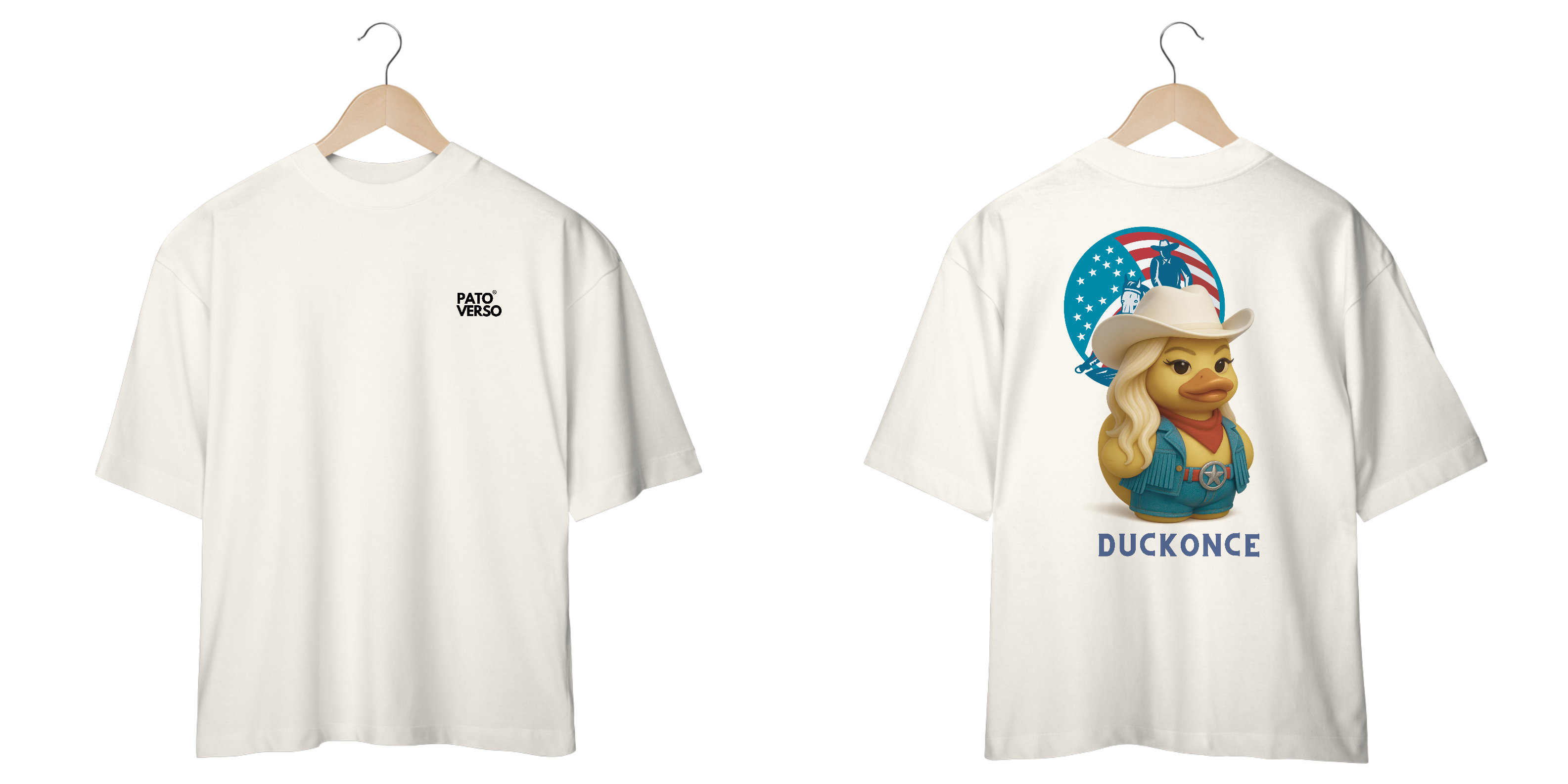 Nome do produto: Camiseta Oversized Ducksonce