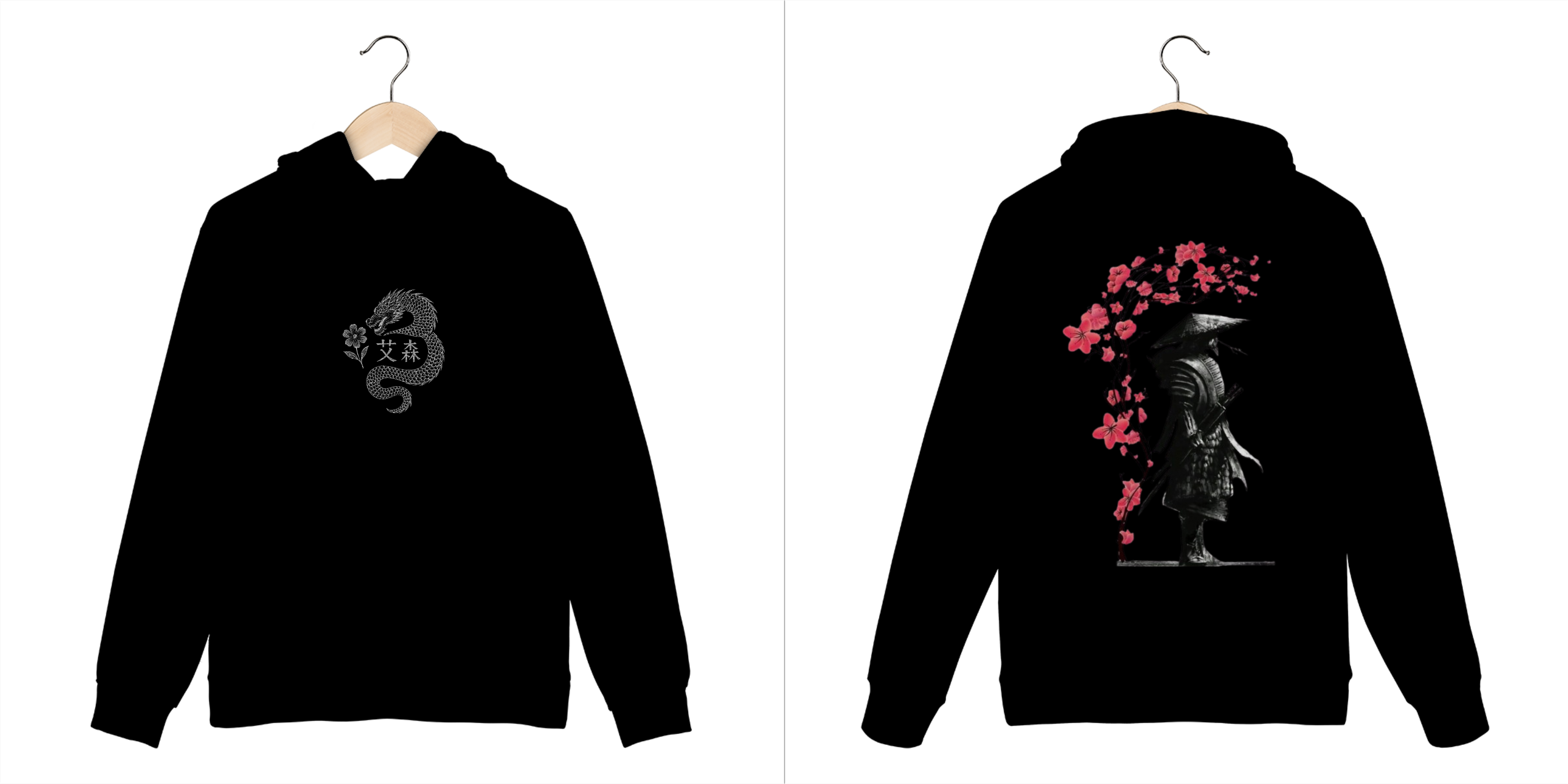 Nome do produto: moletom samurai na cerejeira