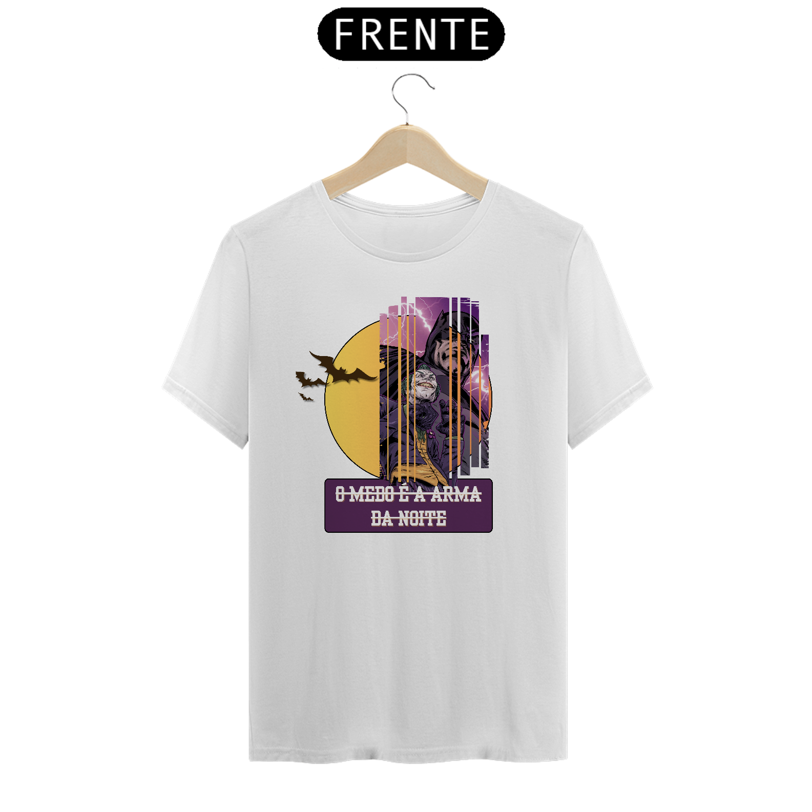 Camiseta O medo é a arma