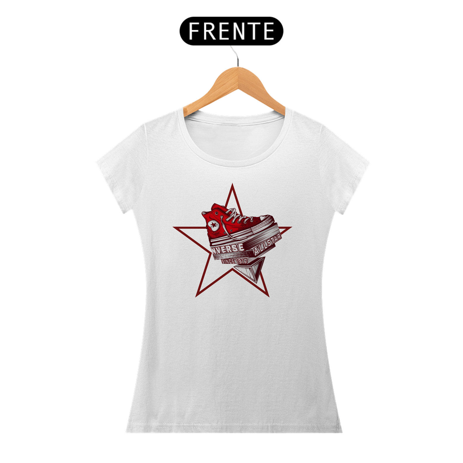 Camiseta Converse feminina