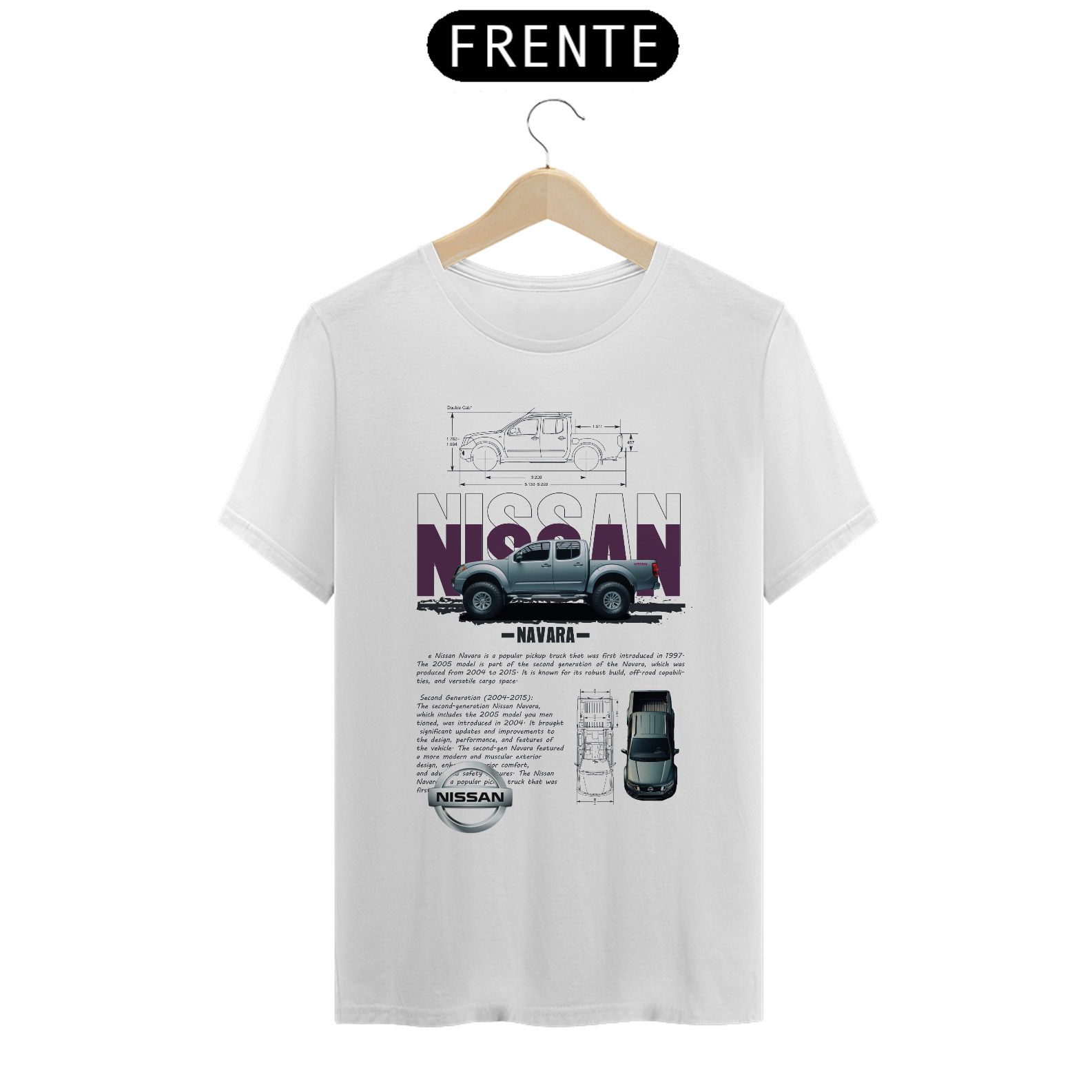 Camiseta Nissan Navara