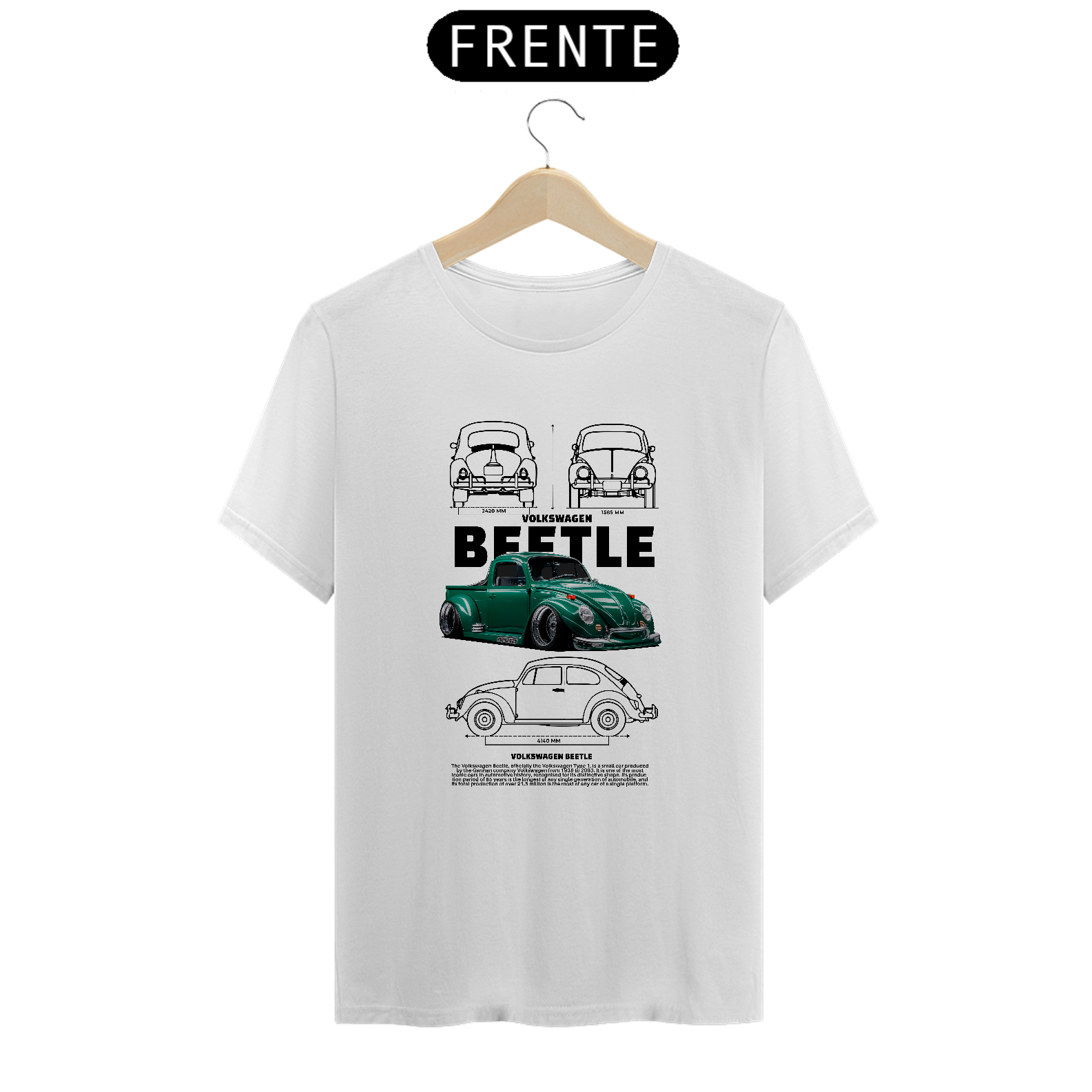 Camiseta Car Beetle