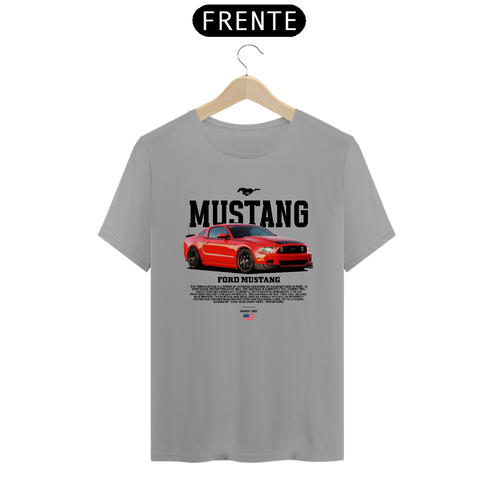 Camiseta Car Mustang