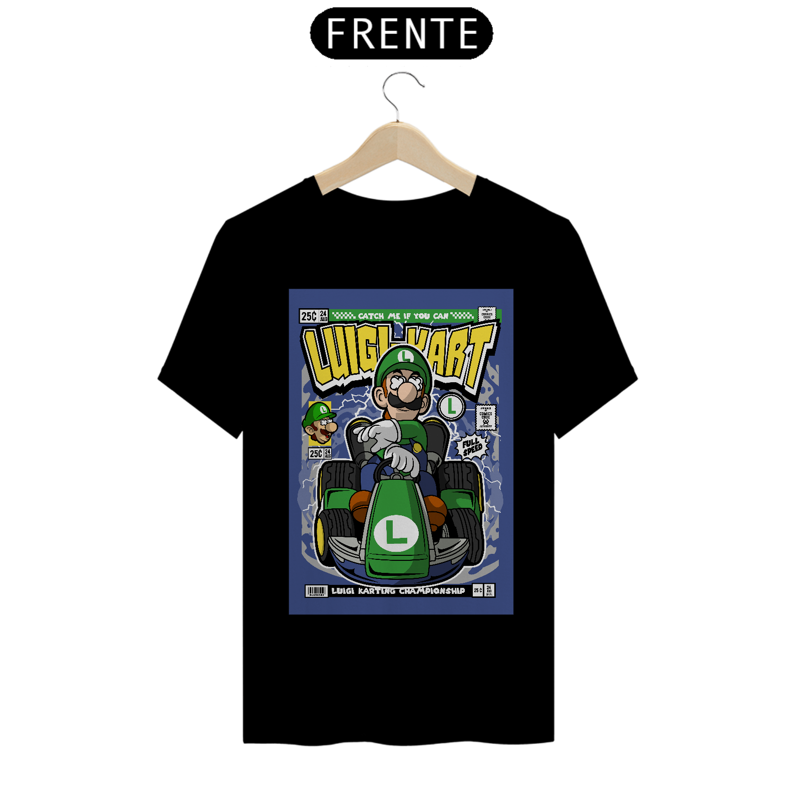 Camiseta Luigi Kart