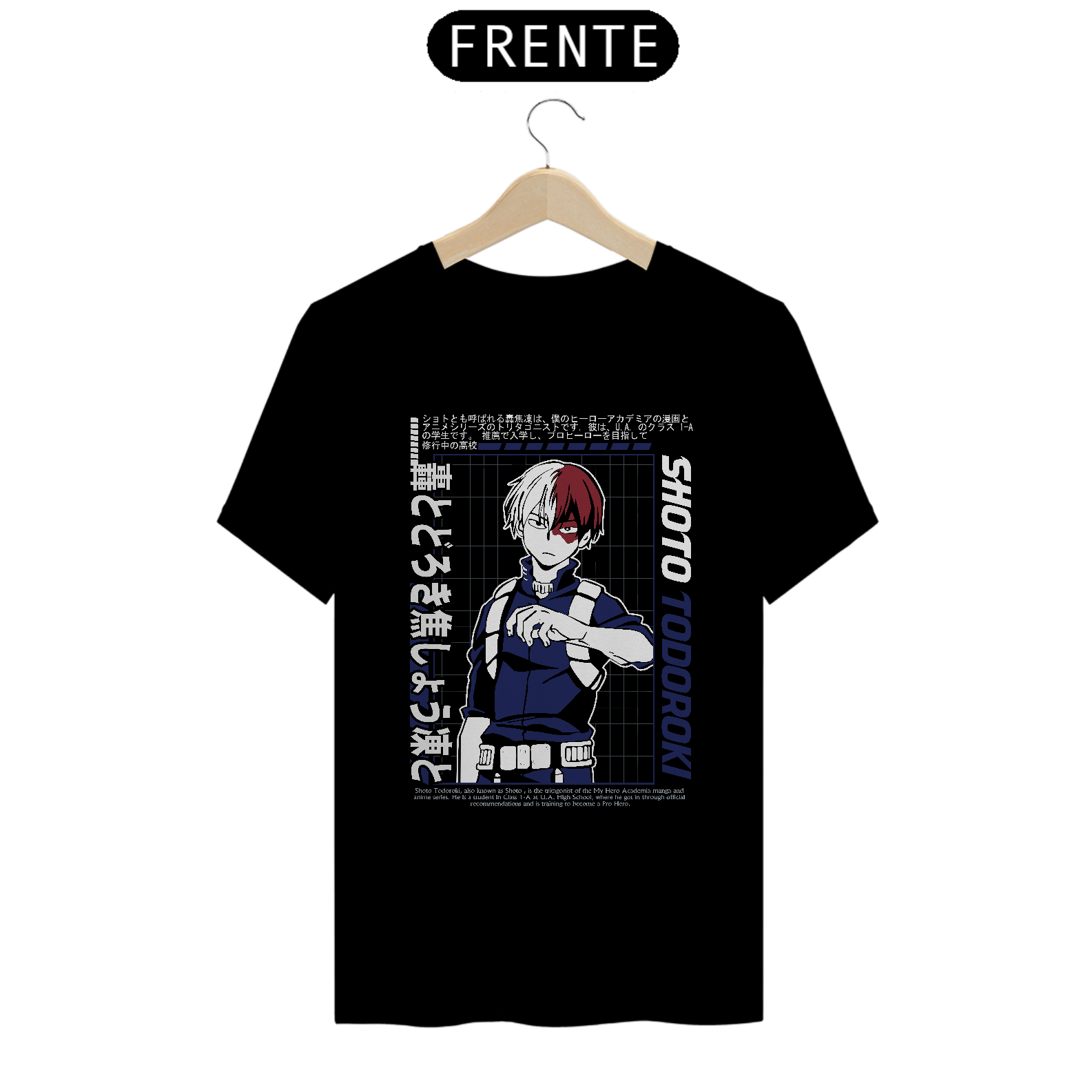 Camiseta Shoto Todorick Frente