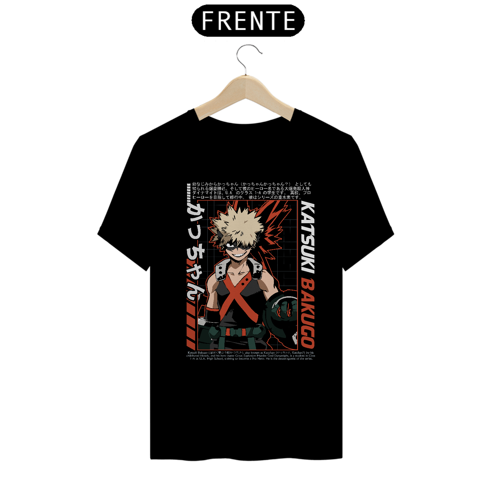 Camiseta Katsuki Bakugo 2