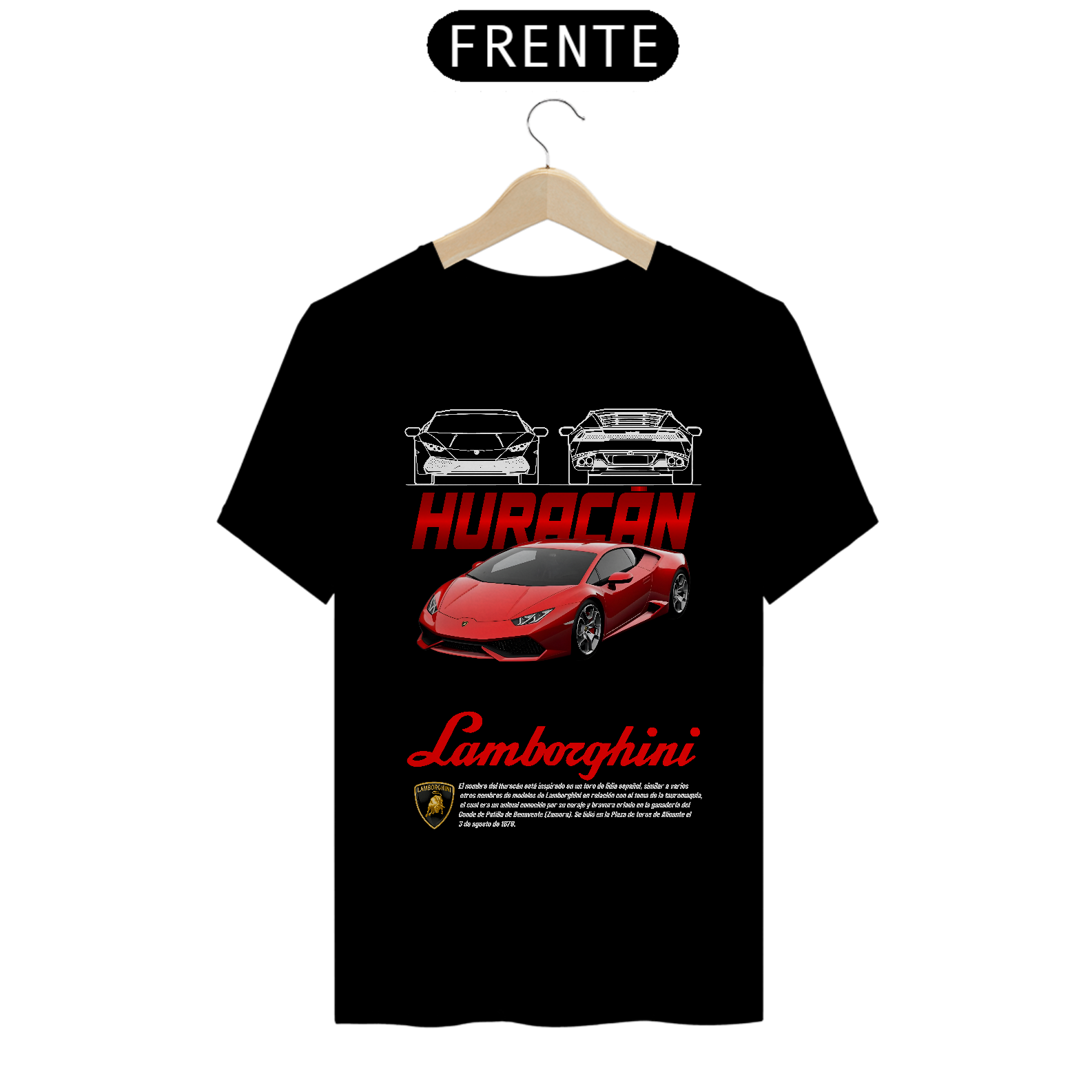 Camiseta Lamborghini Uracan