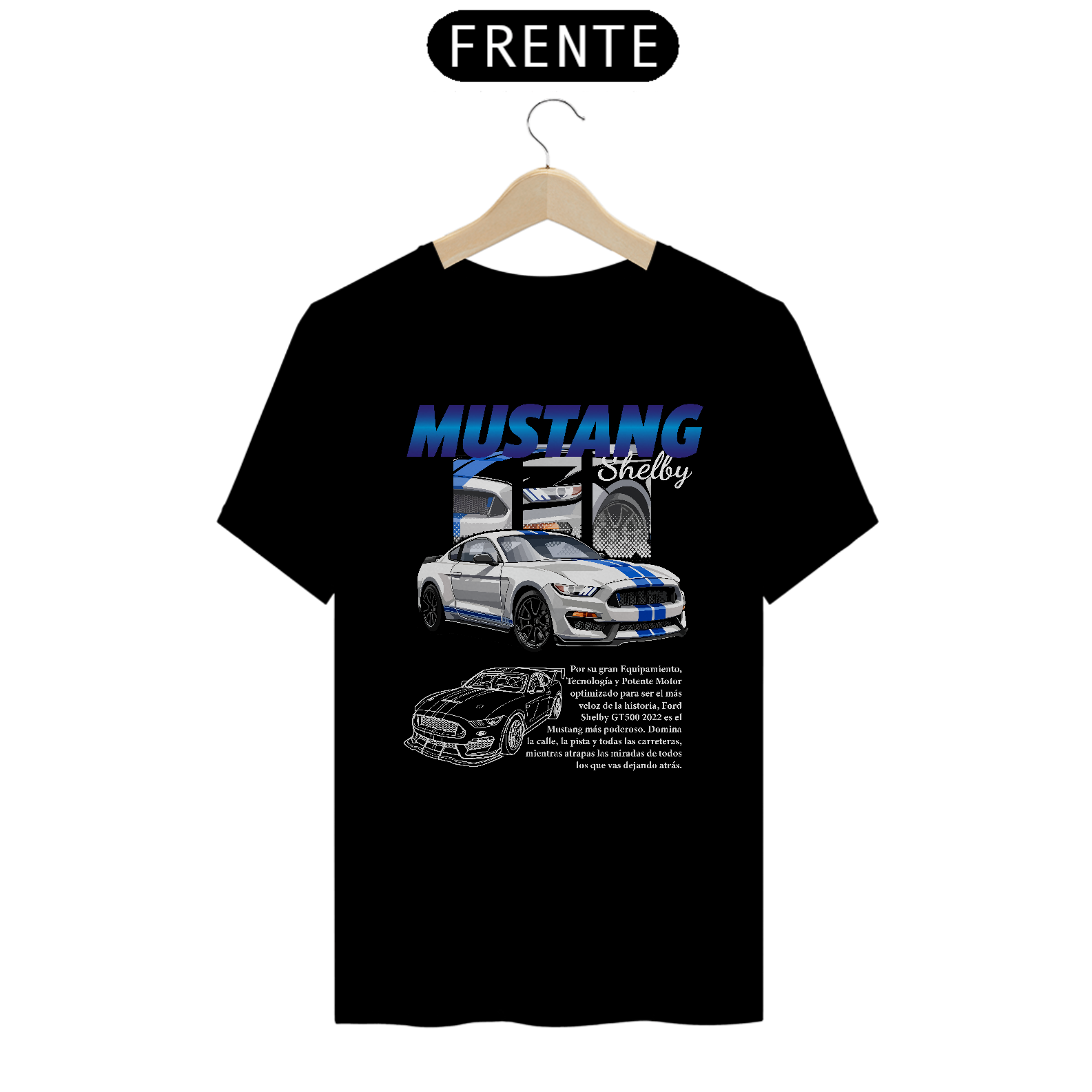 Camiseta Mustang Shelby