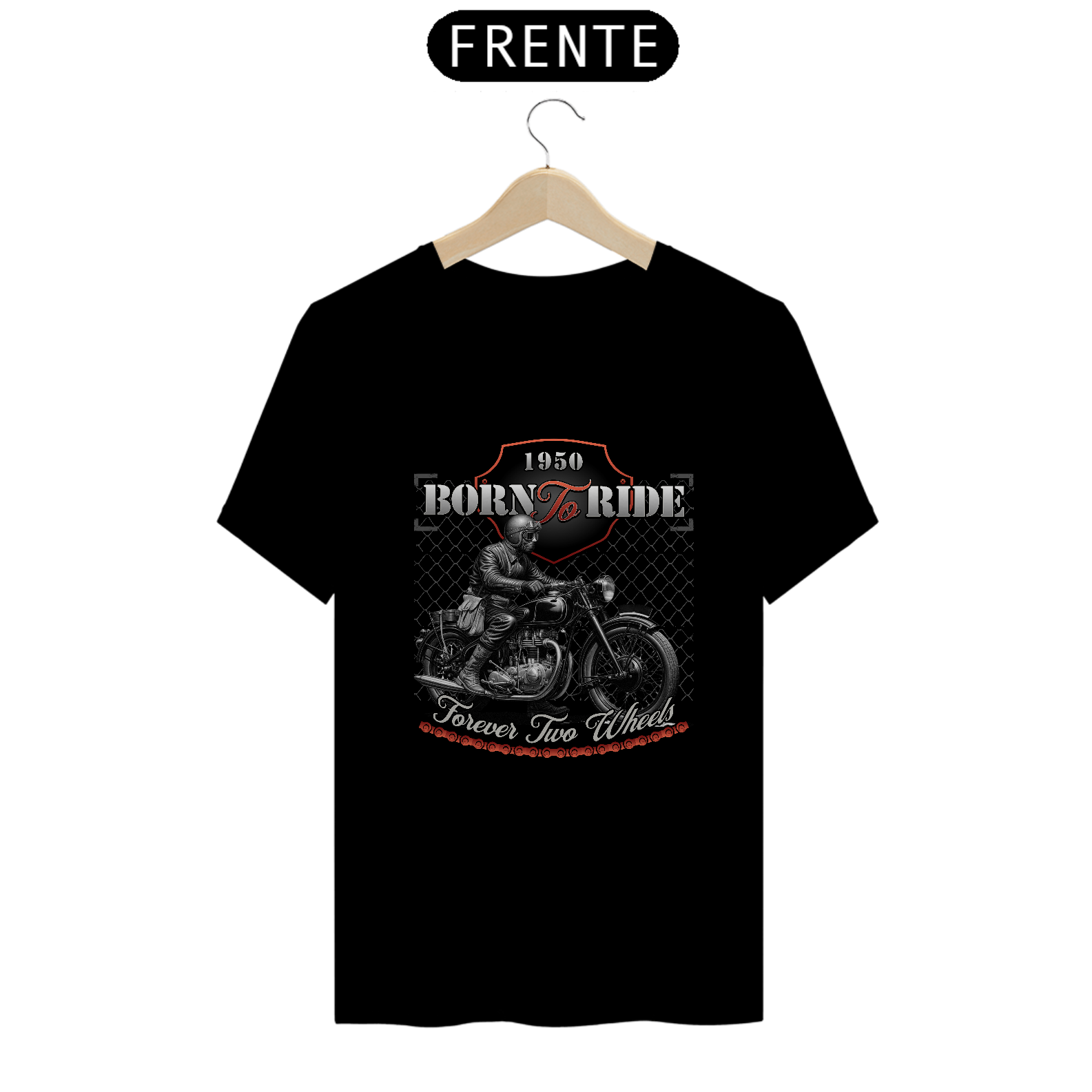 Camiseta Born to Ride