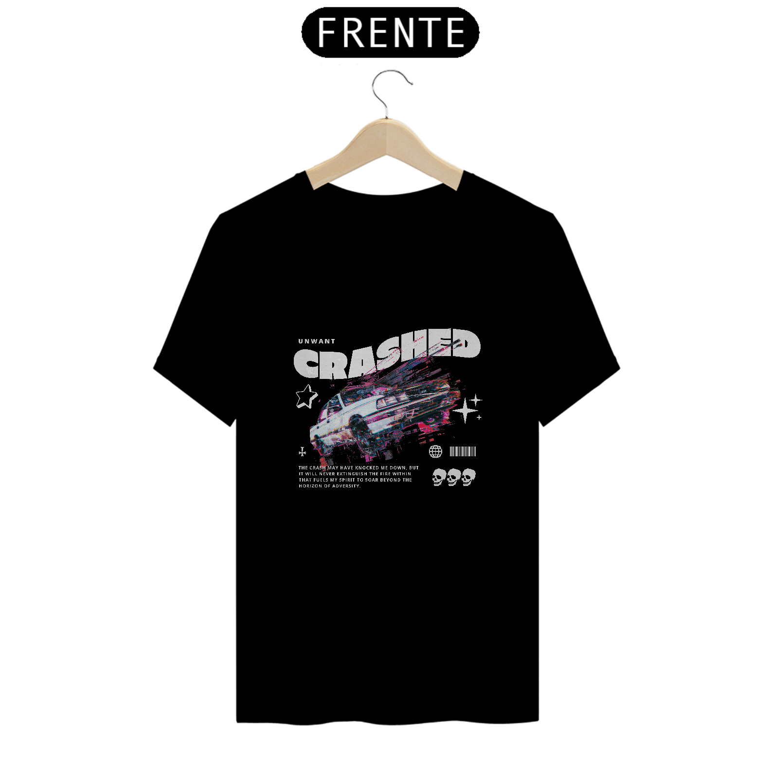 Camiseta Crashed