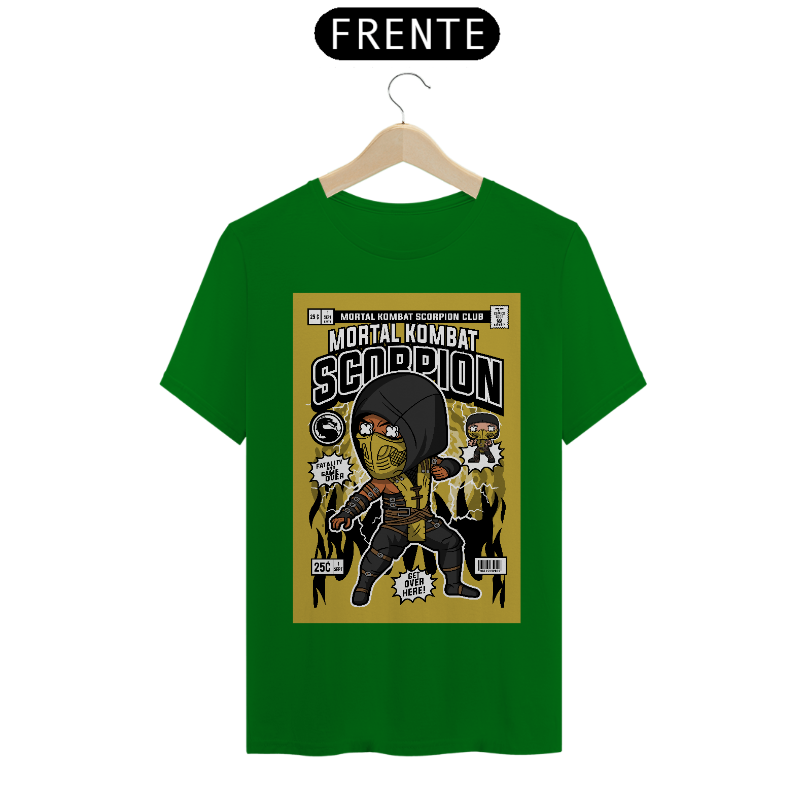 Camiseta Mortal Kombat Scorpion