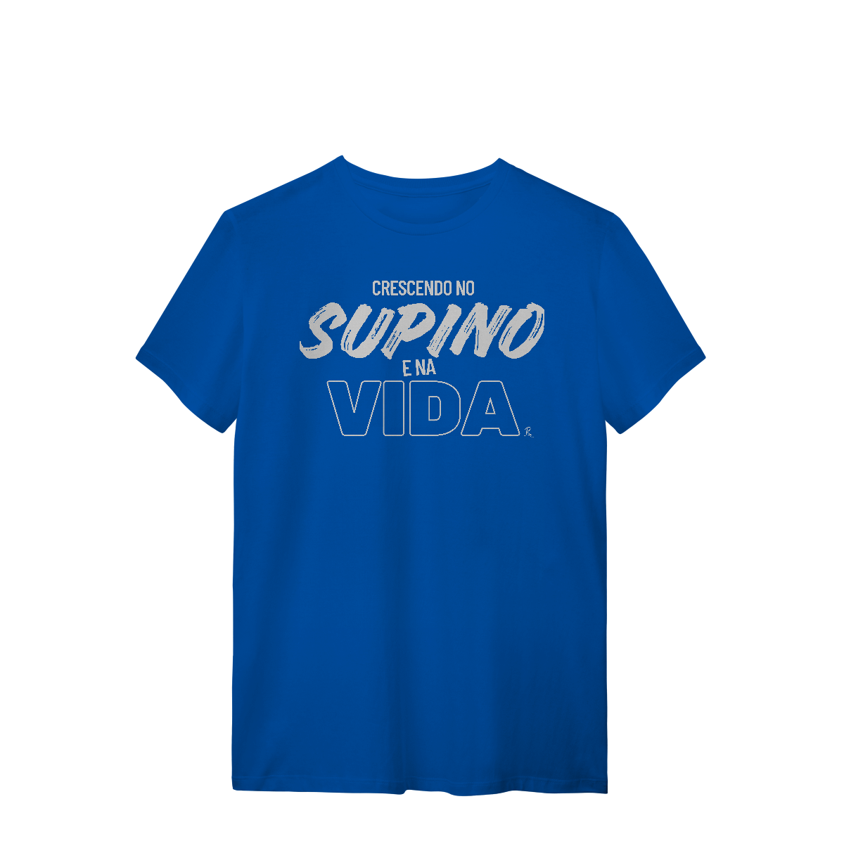 T-shirt – Crescendo no supino e na vida