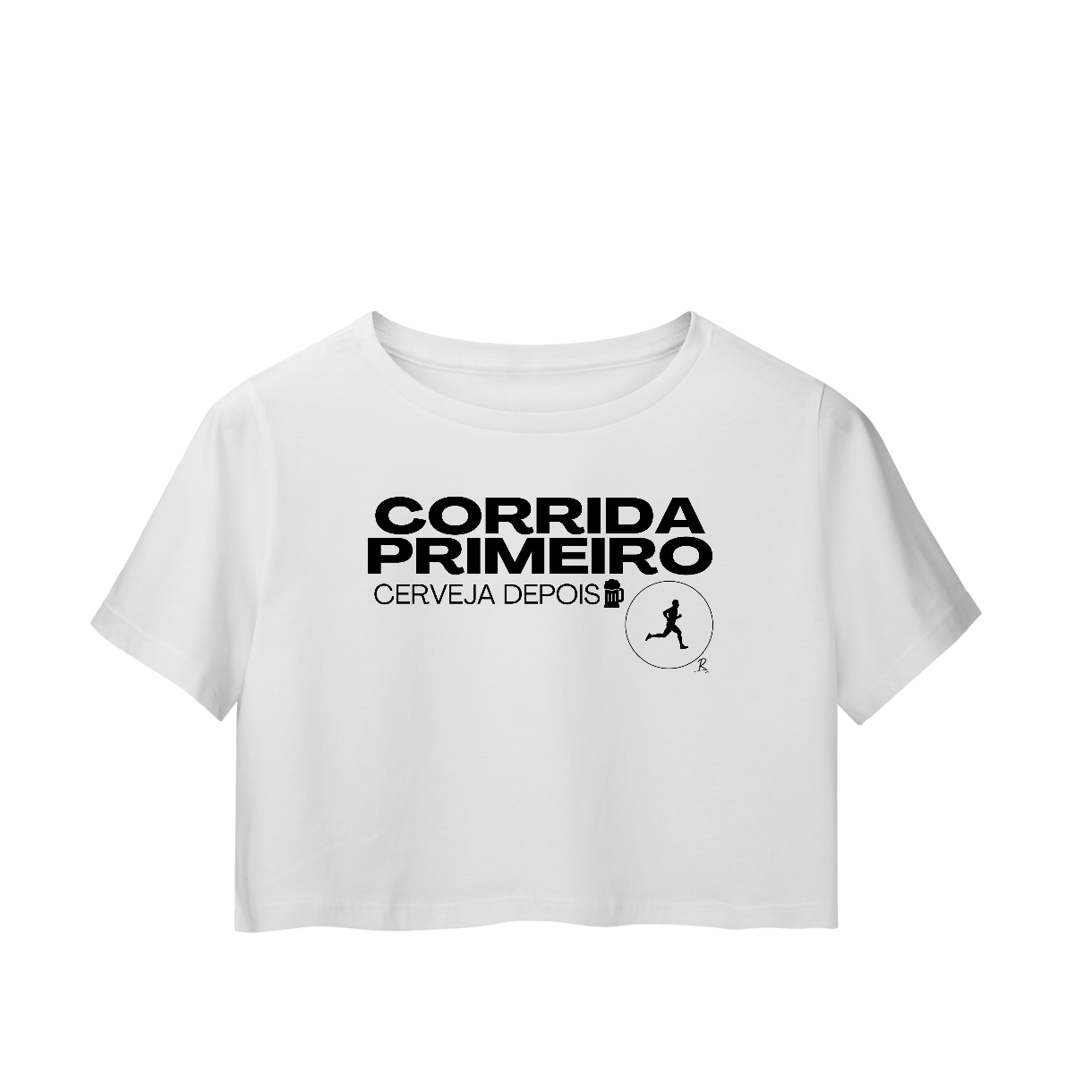 Cropped - Corrida primeiro, cerveja depois