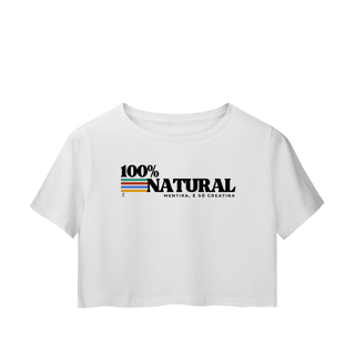 Cropped – 100% natural, mentira, é creatina