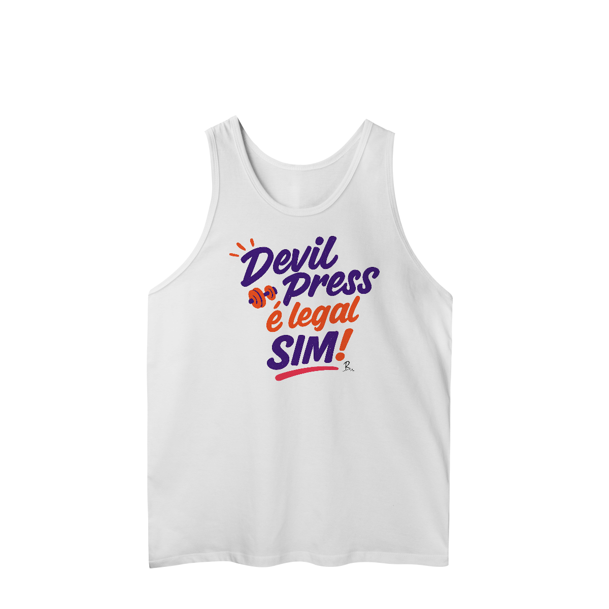 Nome do produto: Regata - Devil Press é legal SIM!