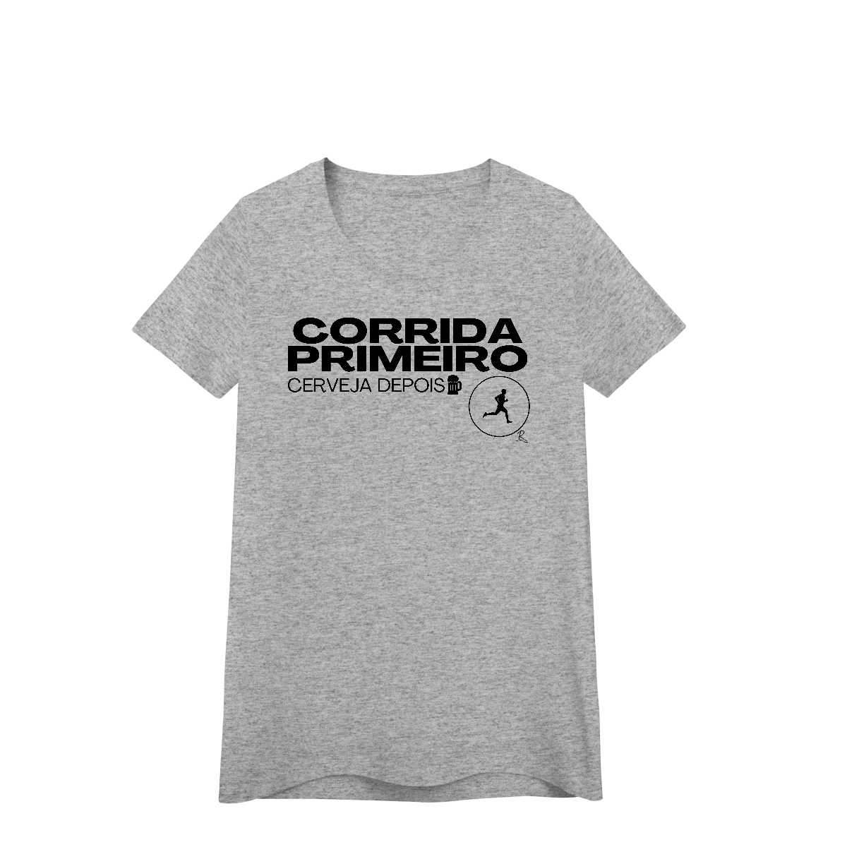 Nome do produto: Baby Look - Corrida primeiro, cerveja depois