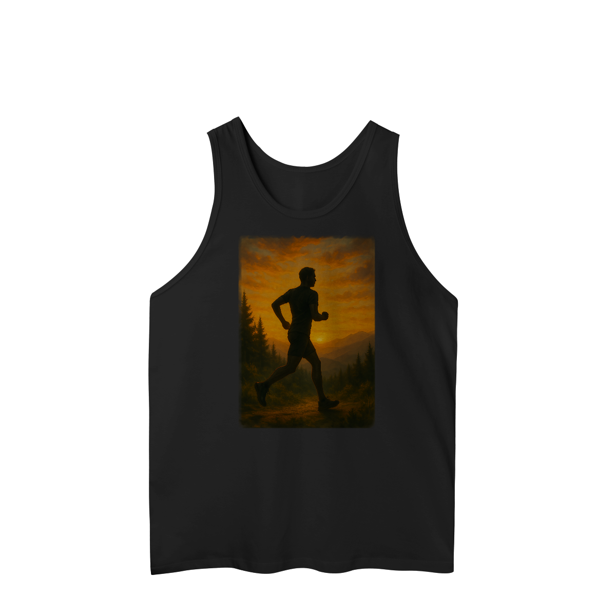 Nome do produto: Regata - Corre pra silenciar o mundo