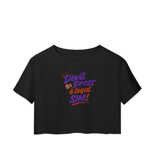 Cropped - Devil Press é legal SIM!