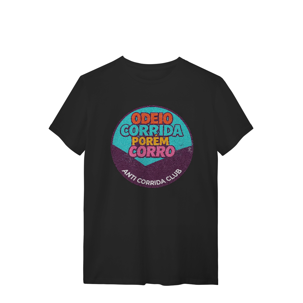 Nome do produto: T-shirt – Odeio Corrida, Porém Corro