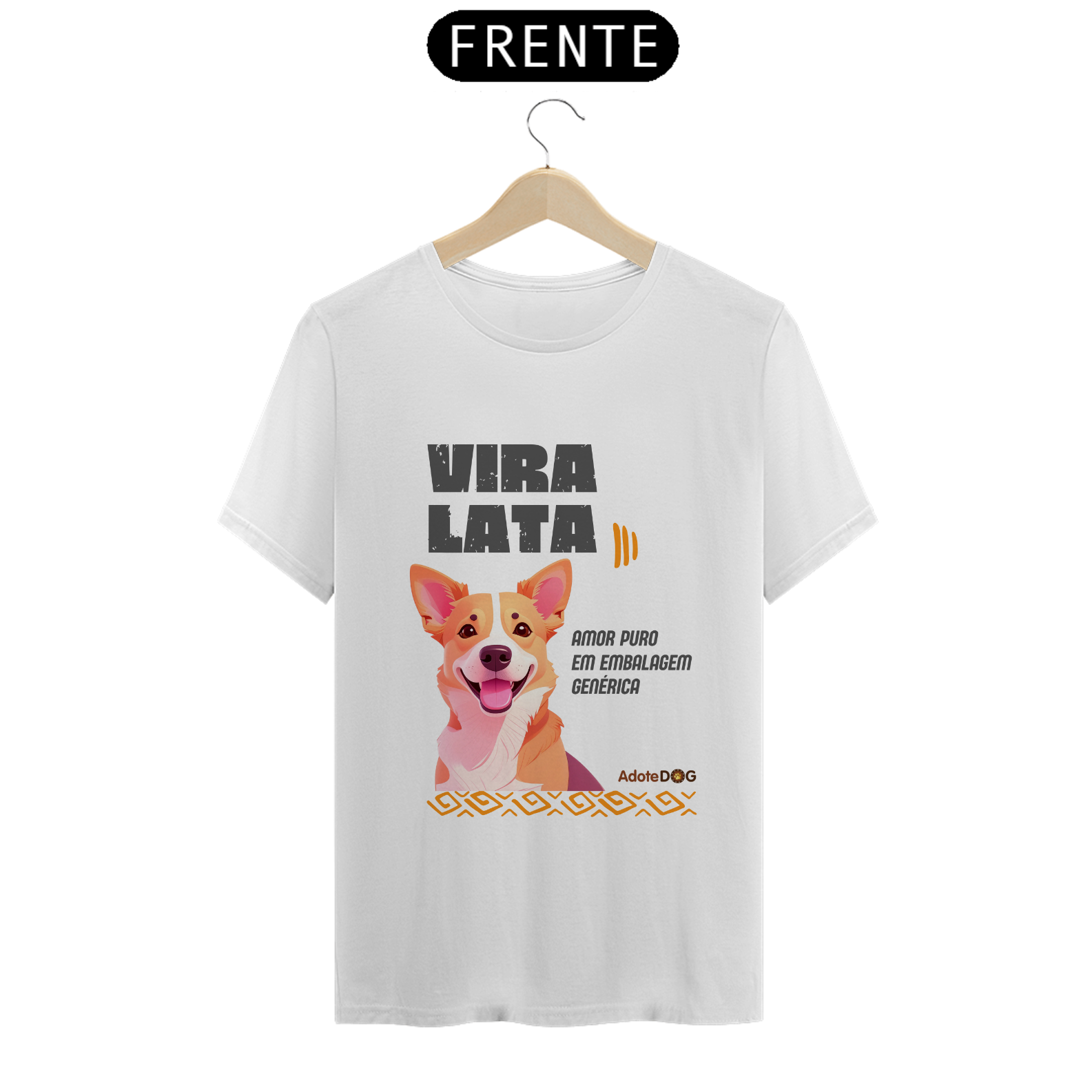 Camiseta T-Shirt Vira-Lata