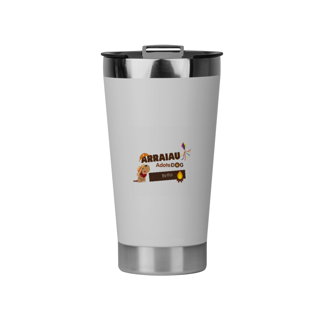 Copo Térmico Arraiau Adotedog – Eu Fui