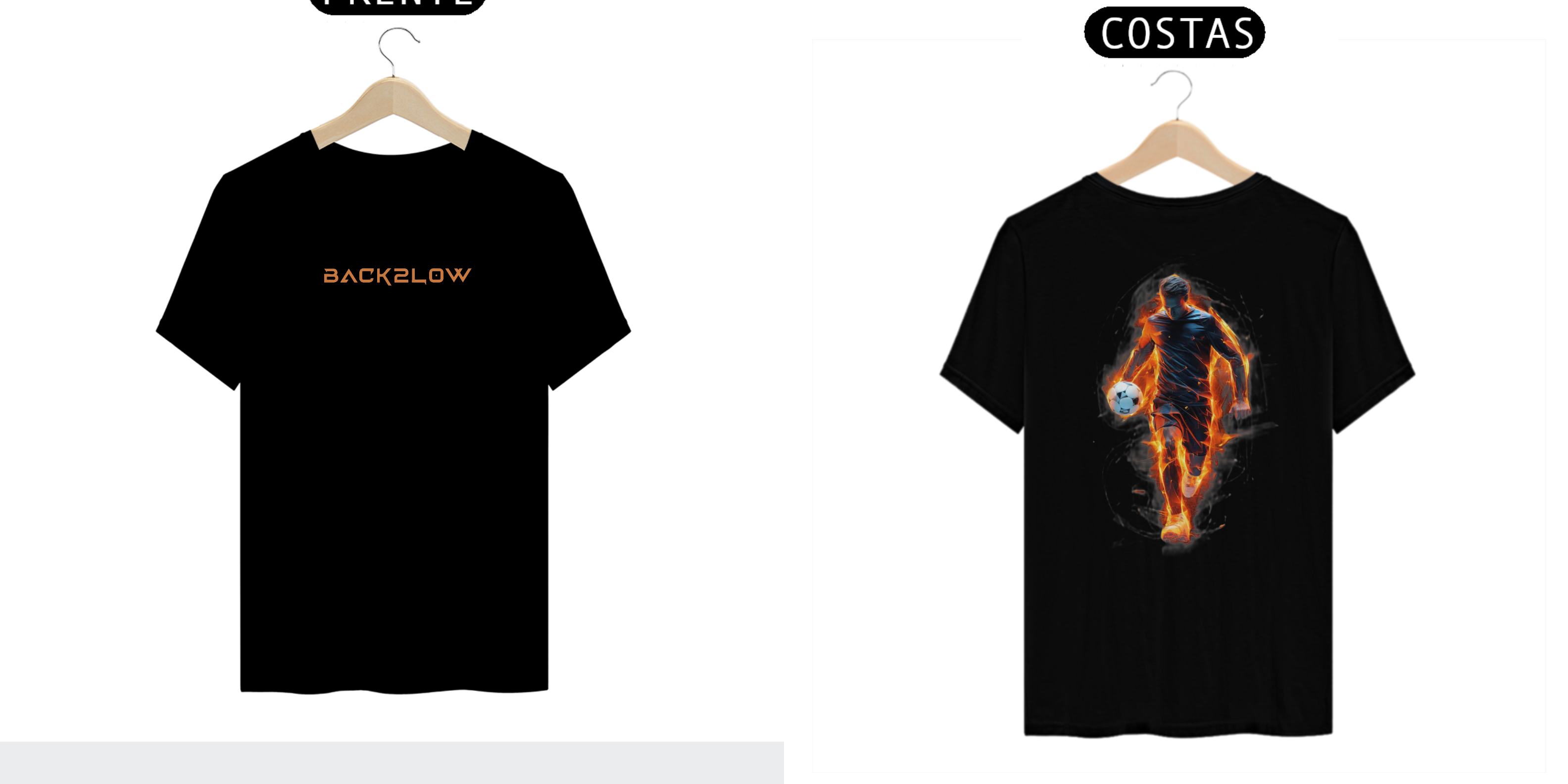 Camiseta Back2low O Jogador