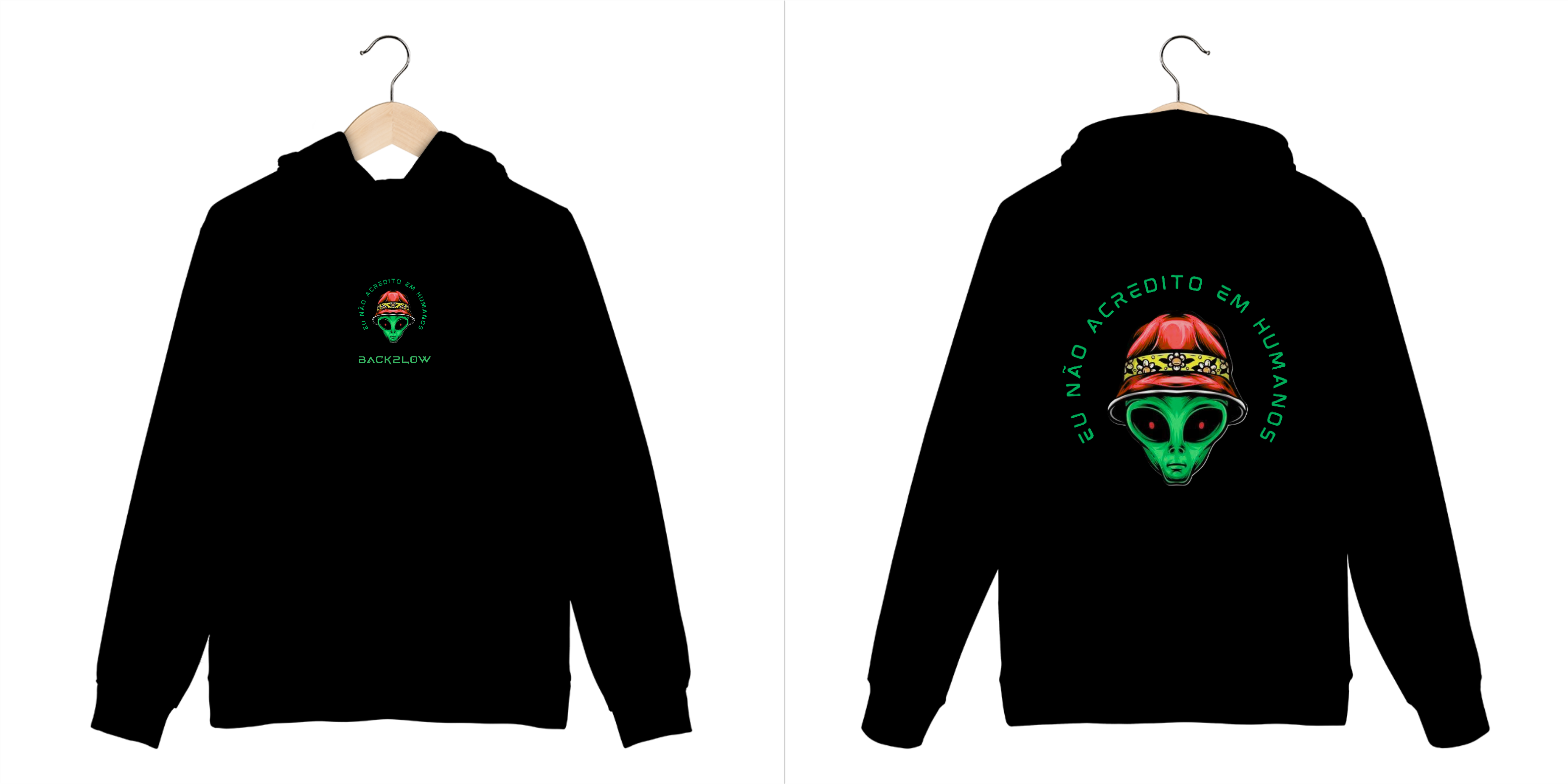 Moletom Prime Canguru Eu Não Acredito