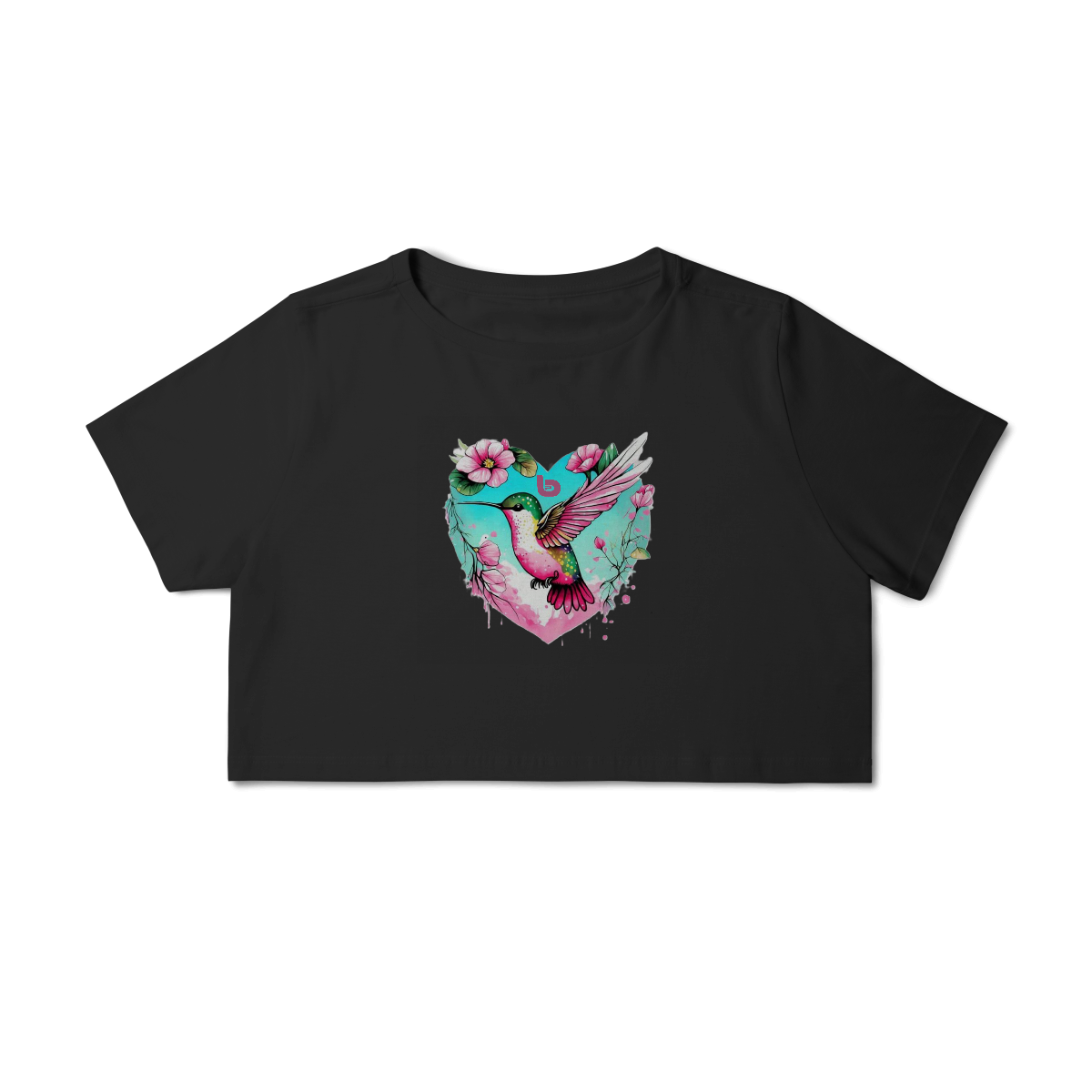 Cropped Beija no Coracão