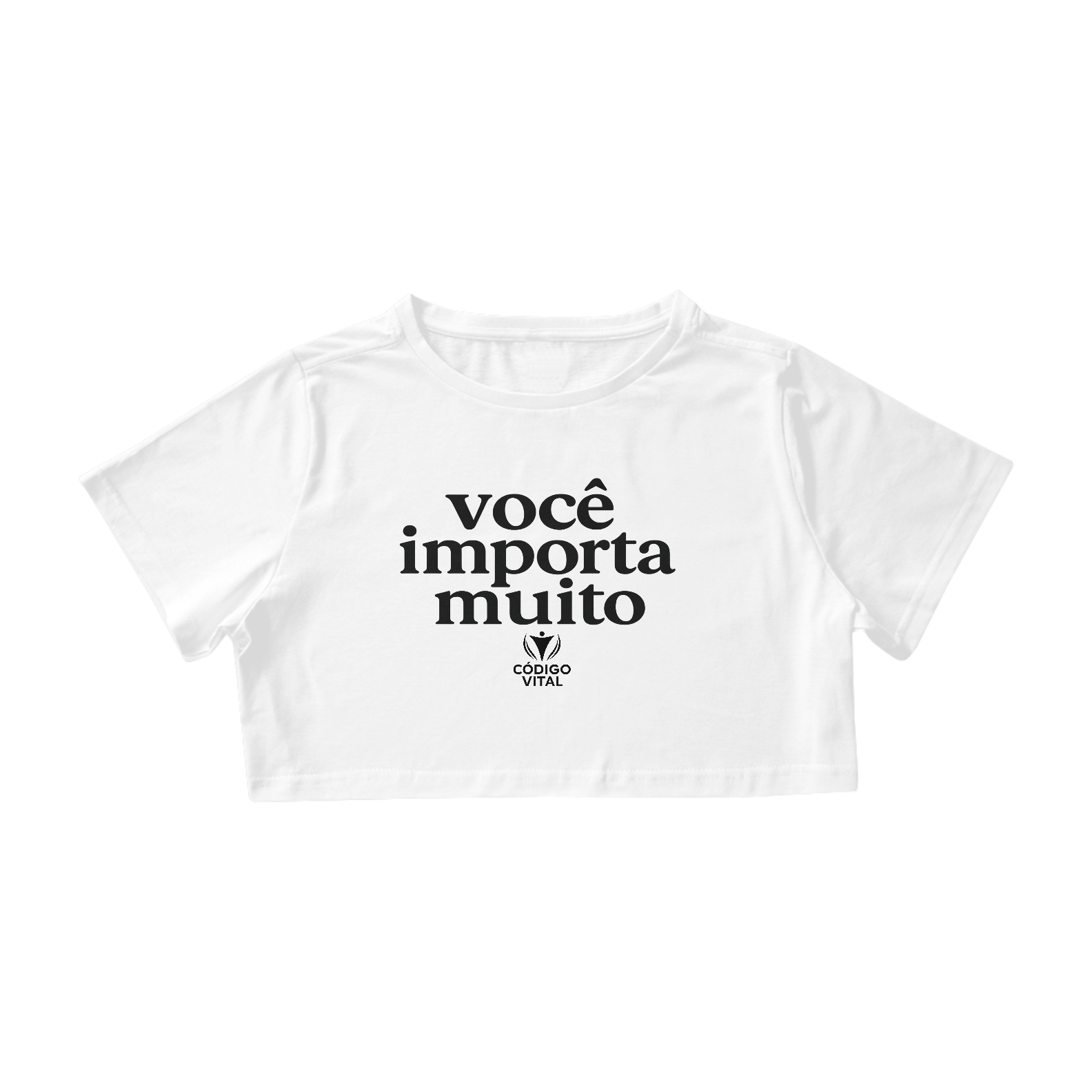 Cropped Feminino - Você Importa Muito ✨