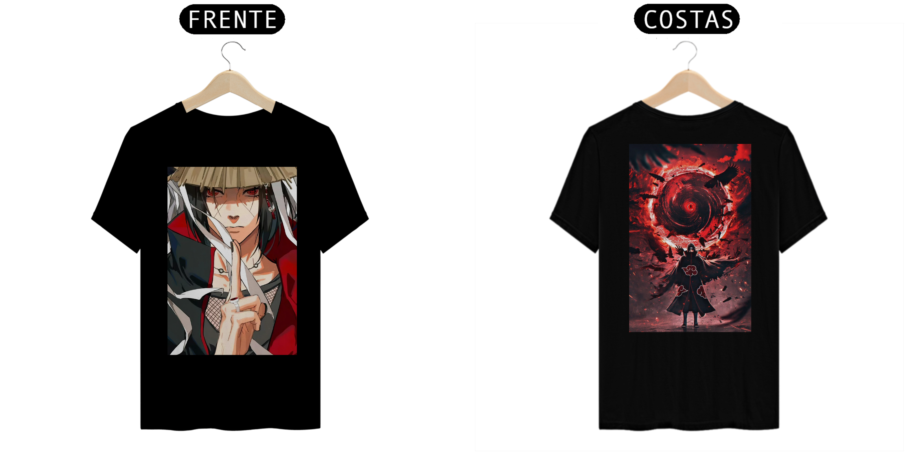 Nome do produto: camiseta itachi uchiha