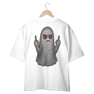 Camiseta Oversized “Fantasma Pistola”