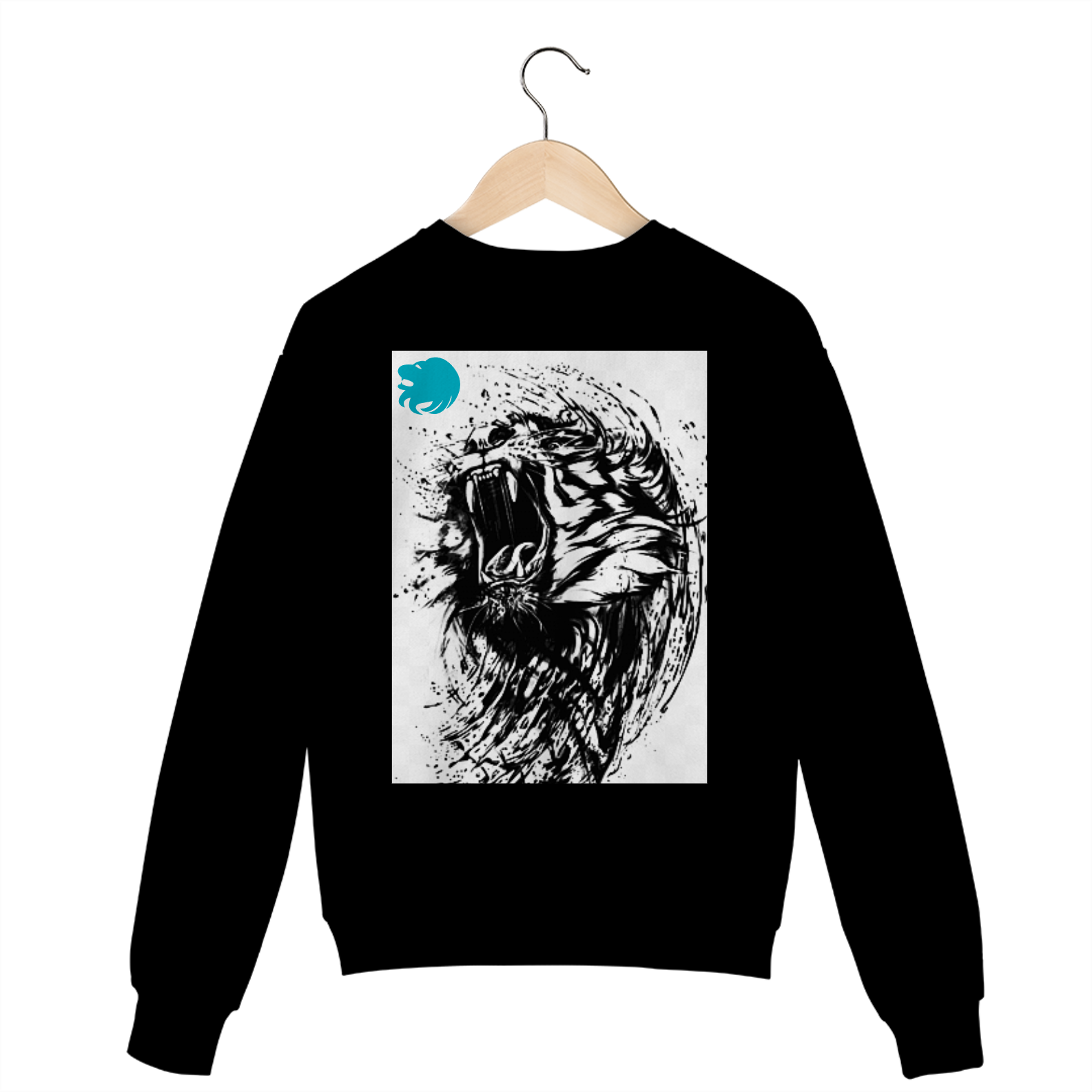 Nome do produto: moletom de tigre