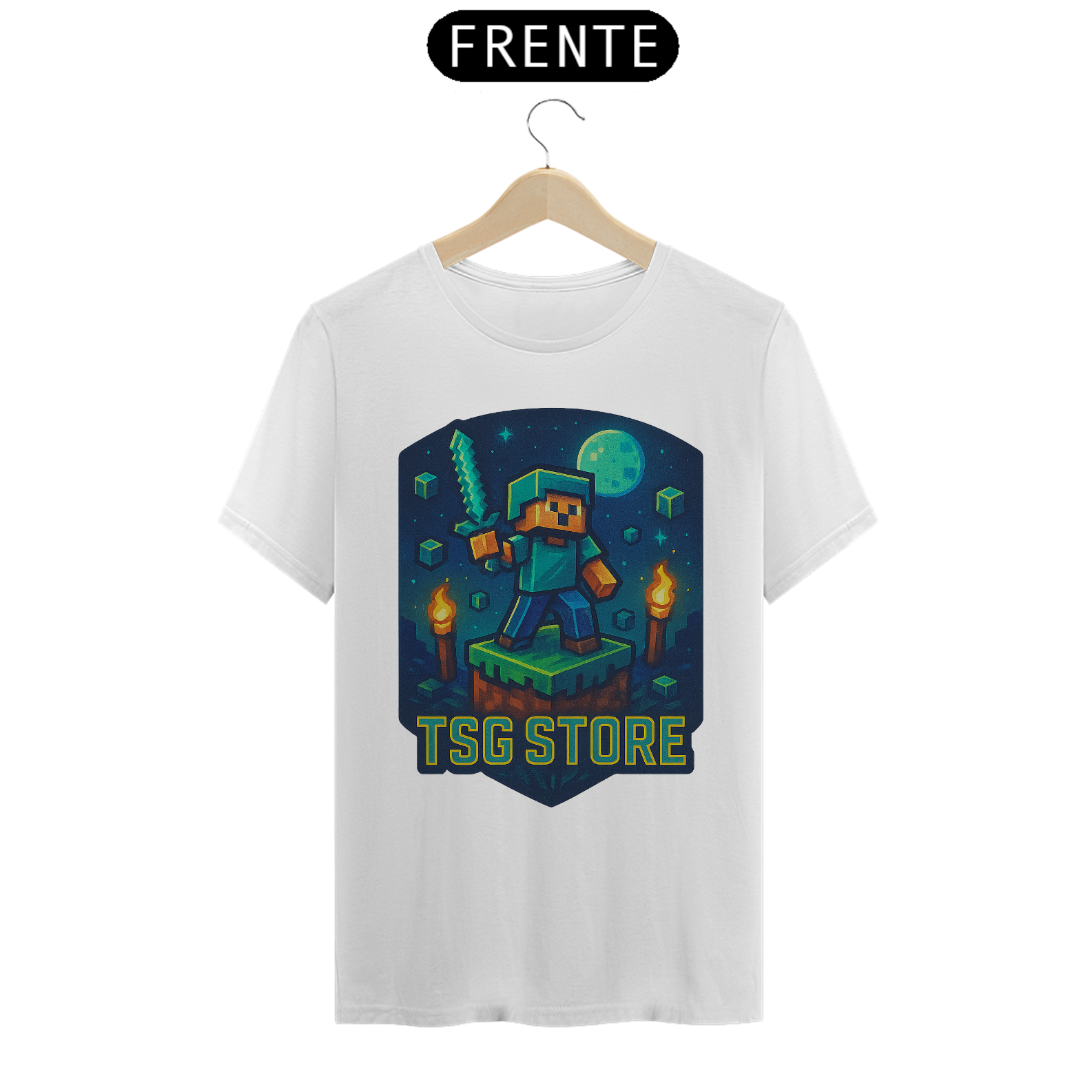 Camiseta TSG - Minecraft (T-Shirt Quality)