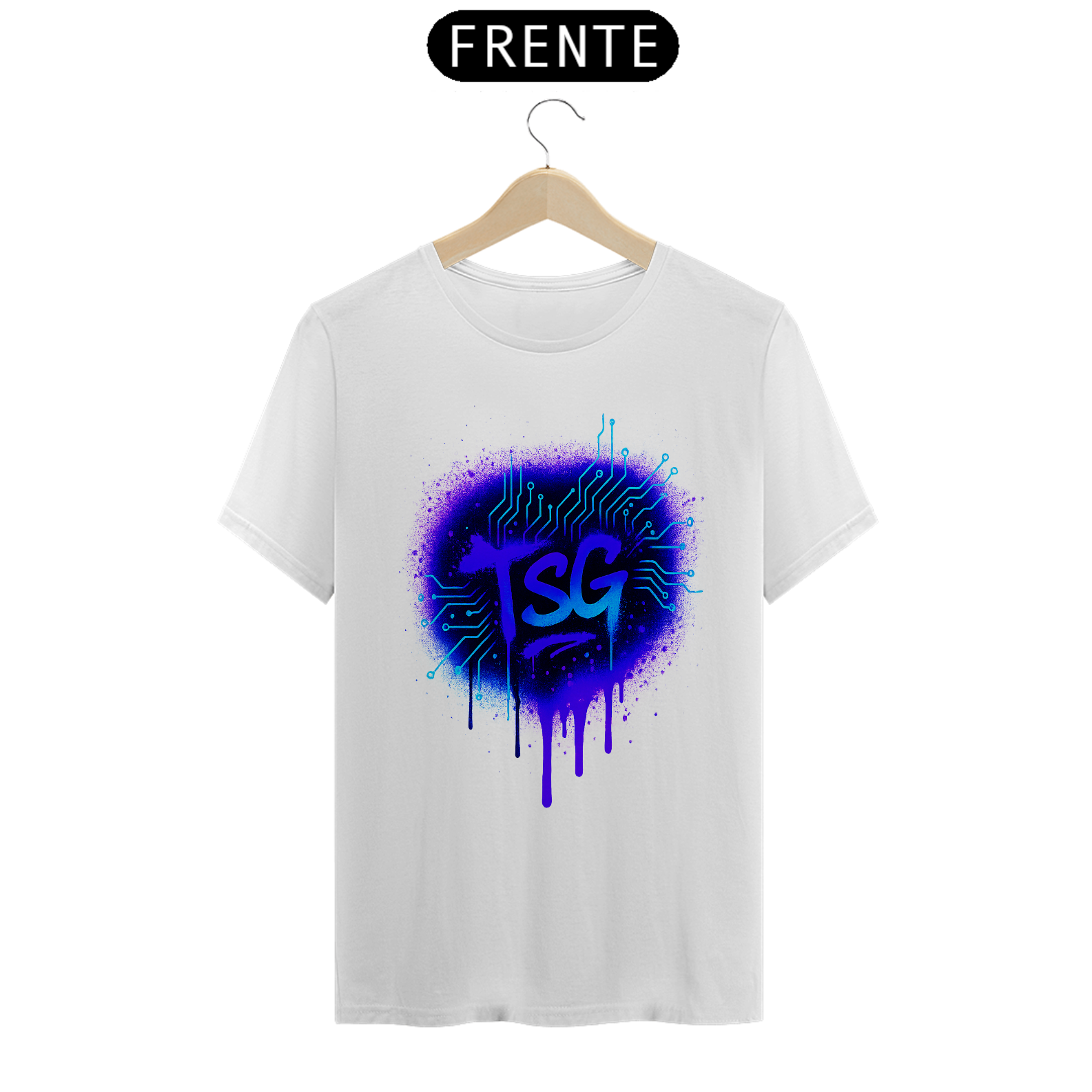 Camiseta TSG - Algoritmo Líquido (T-Shirt Quality)
